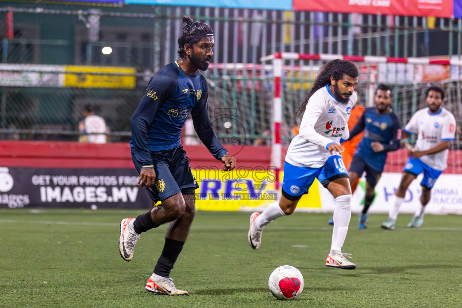 Th Guraidhoo vs Th Veymandoo in Day 15 of Golden Futsal Challenge 2024 was held on Monday, 29th January 2024, in Hulhumale', Maldives
Photos: Ismail Thoriq / images.mv