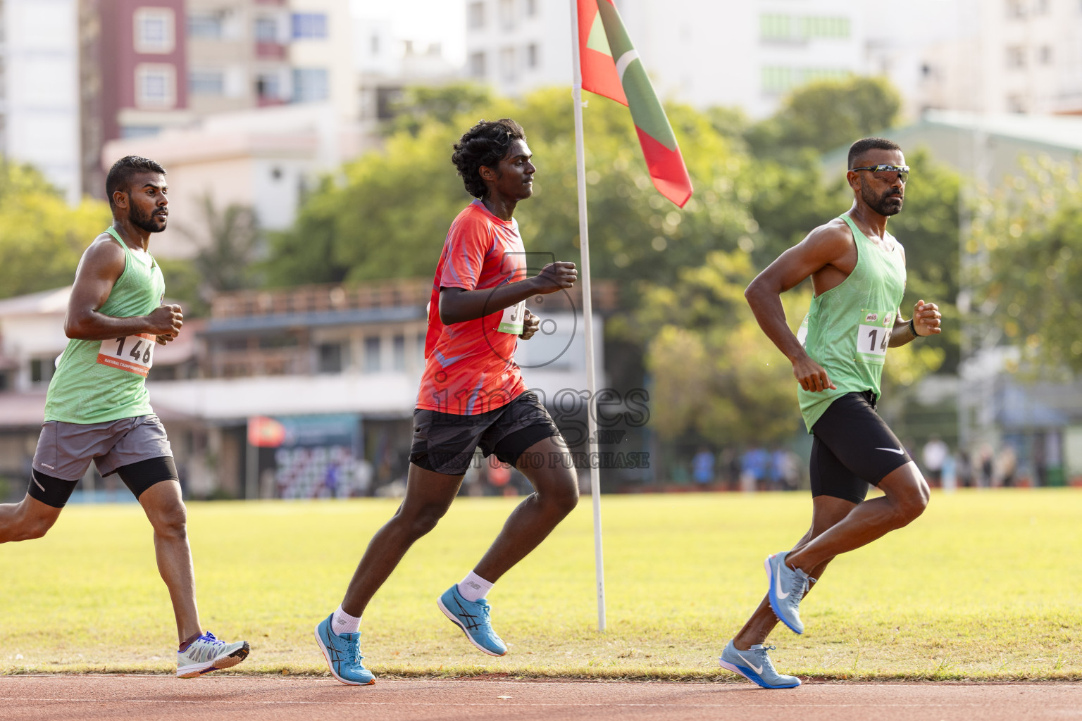 Day 1 of National Athletics Championship 2025 was held at Ekuveni Running Ground in Male', Maldives on Thursday, 14th August 2025. Photos: Hasni / images.mv