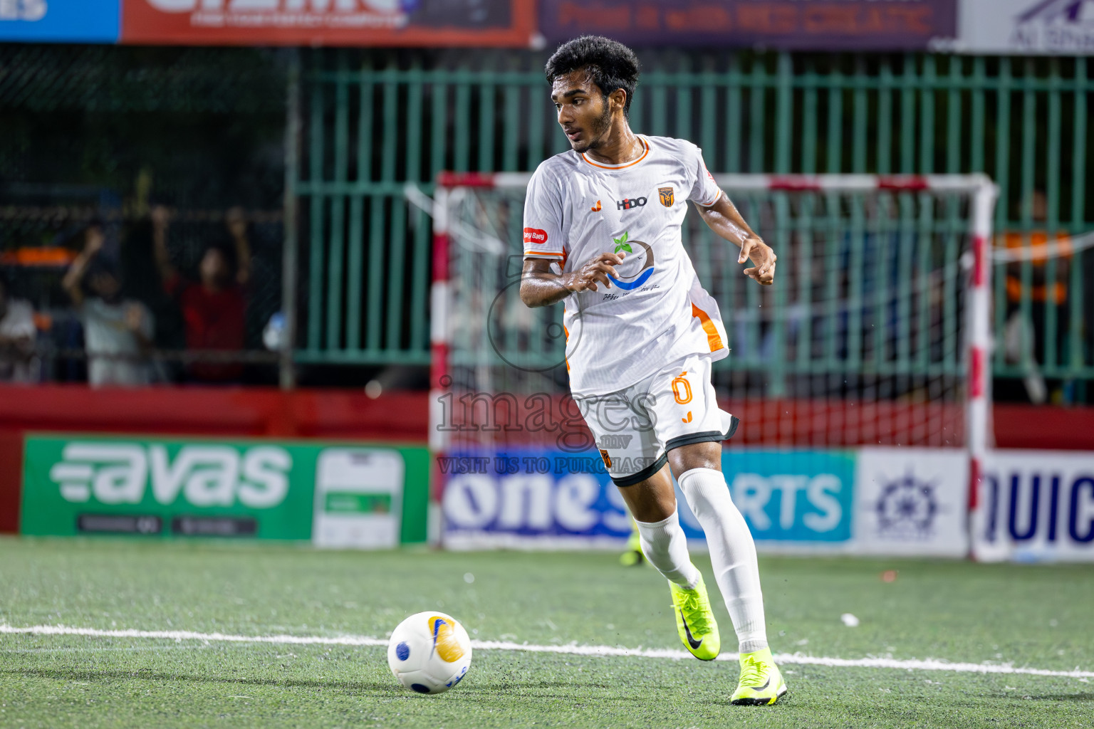 Th Hirilandhoo vs Th Buruni in Day 10 of Golden Futsal Challenge 2025 was held on Tuesday, 14th January 2025, in Hulhumale', Maldives Photos: Ismail Thoriq / images.mv