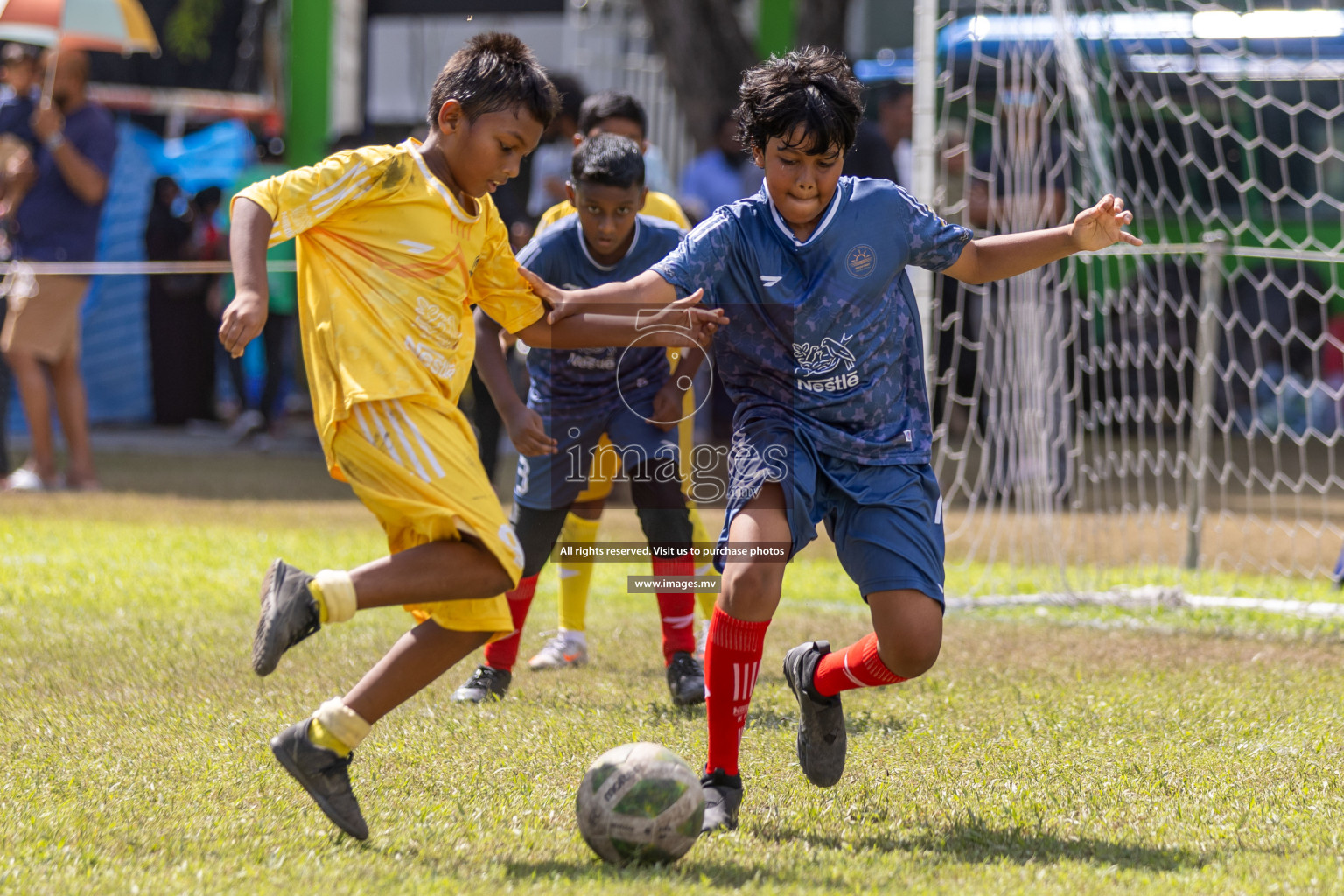 Day 3 of Nestle Kids Football Fiesta, held in Henveyru Football Stadium, Male', Maldives on Friday, 13th October 2023
Photos: Hassan Simah, Ismail Thoriq / images.mv