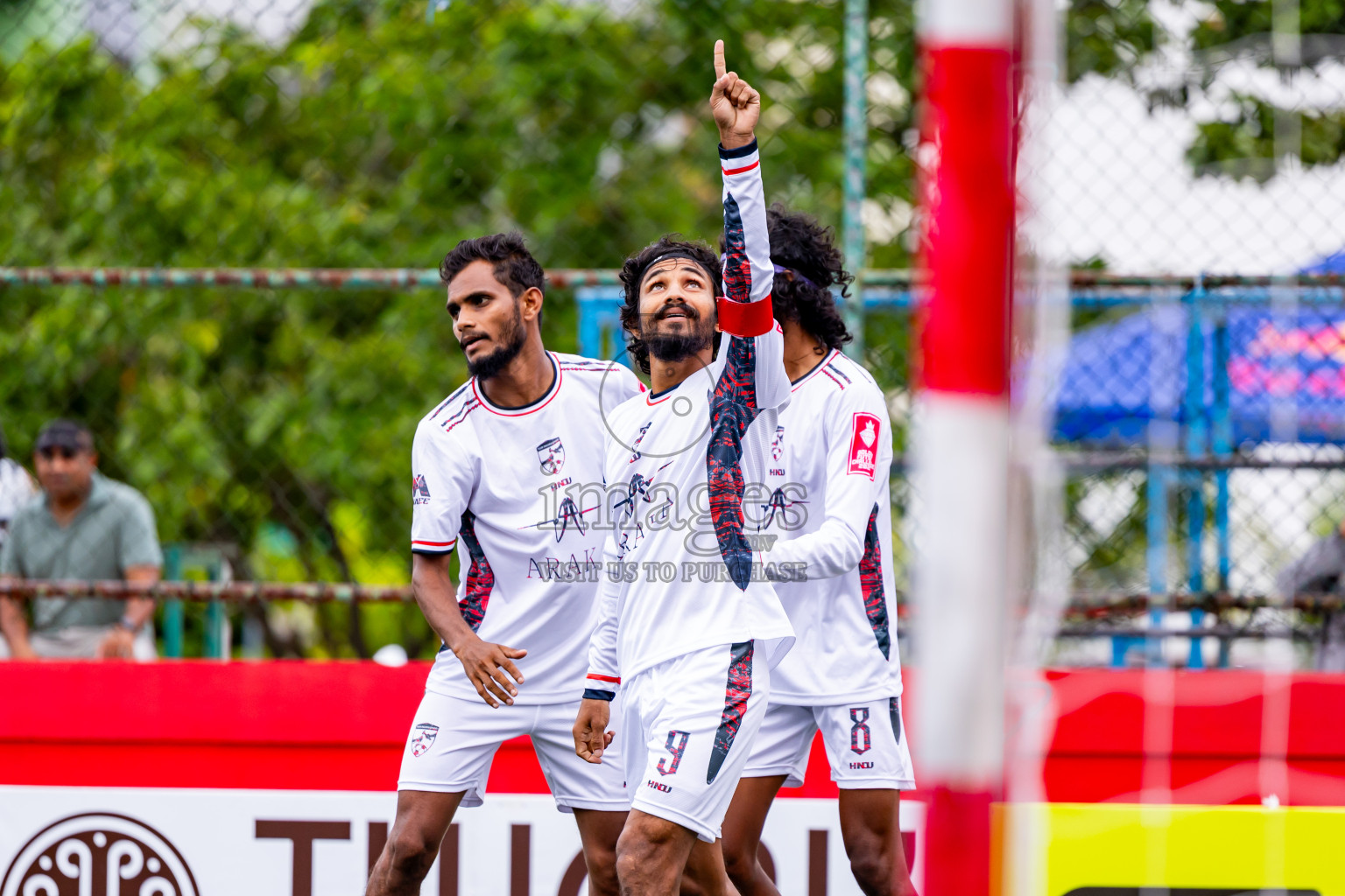 R Meedhoo VS R Inguraidhoo in Day 6 of Golden Futsal Challenge 2025 on Friday, 6th January 2025, in Hulhumale', Maldives Photos: Nausham Waheed / images.mv