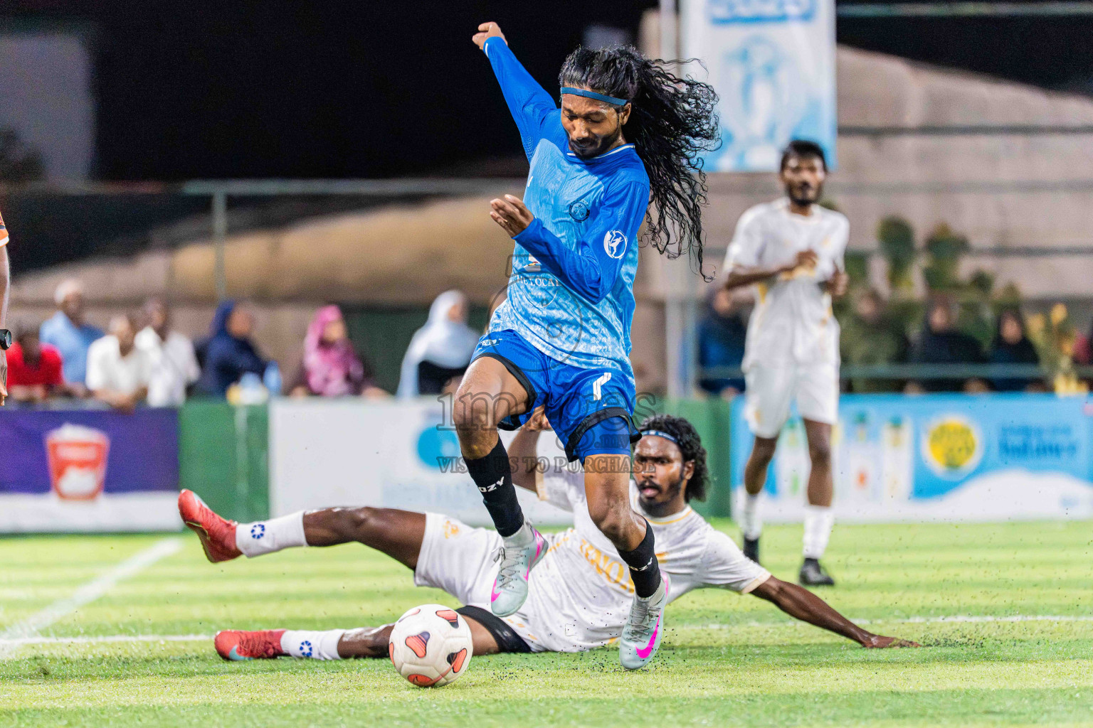 Foemathi VS Lecrose SC in Day 5 - Fonadhoo Youth Futsal Challenge 2025 held in Fonadhoo Futsal Stadium, L. Fonadhoo, Maldives on Thursday, 30th October 2025 Photos: Arif Rasheed / images.mv