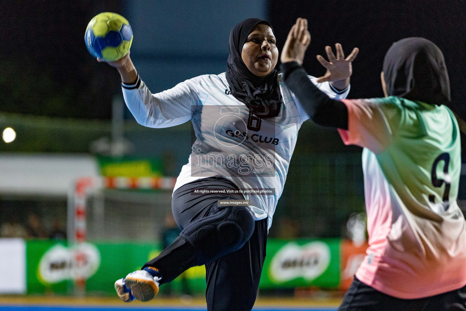 Day 4 of 7th Inter-Office/Company Handball Tournament 2023, held in Handball ground, Male', Maldives on Monday, 18th September 2023 Photos: Nausham Waheed/ Images.mv