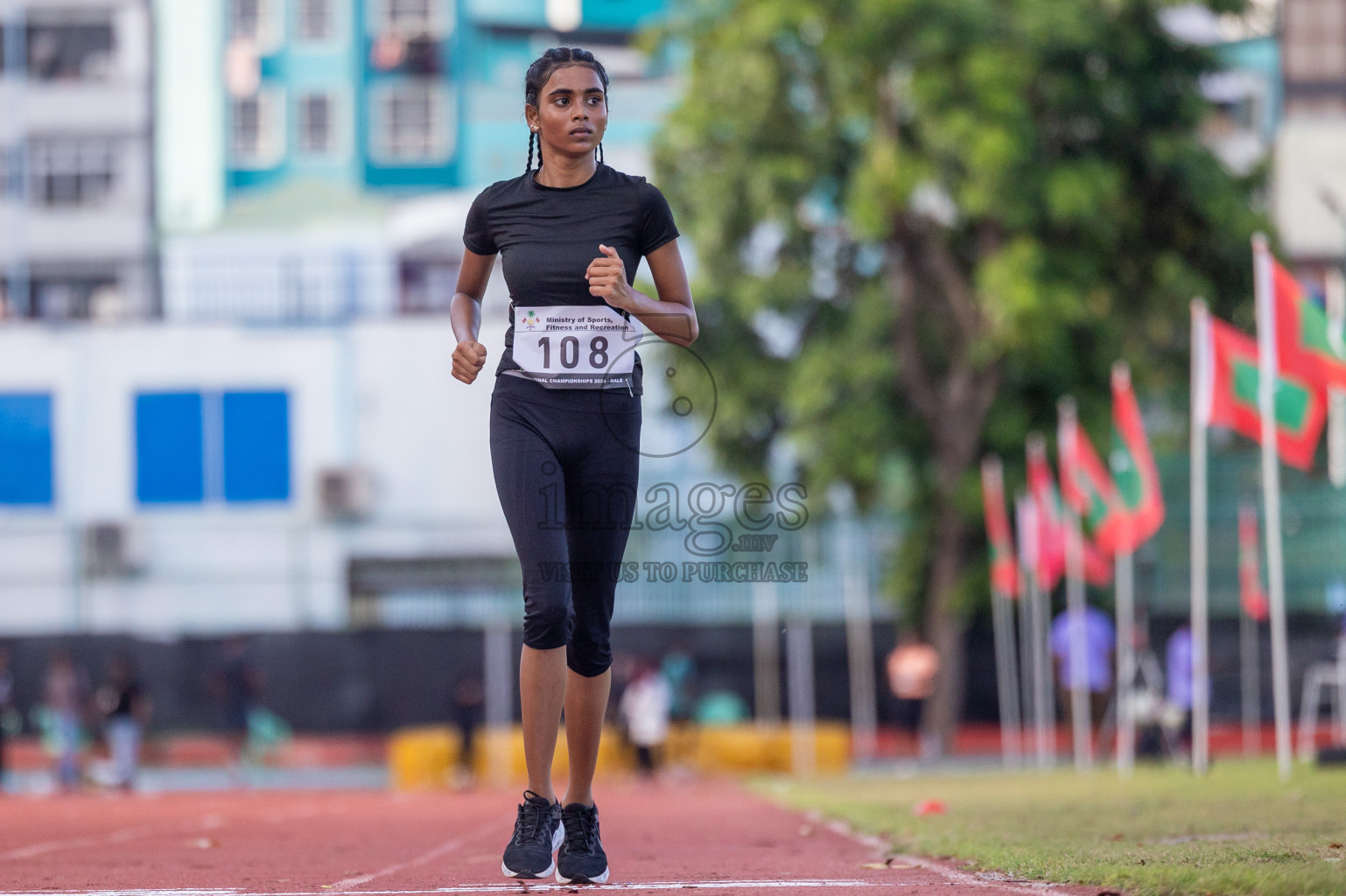 Day 1 of 33rd National Athletics Championship was held in Ekuveni Track at Male', Maldives on Thursday, 5th September 2024. Photos: Shuu Abdul Sattar / images.mv