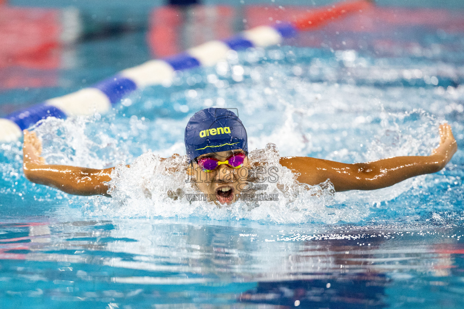 Day 7 of National Swimming Competition 2024 held in Hulhumale', Maldives on Thursday, 19th December 2024.
Photos: Ismail Thoriq / images.mv