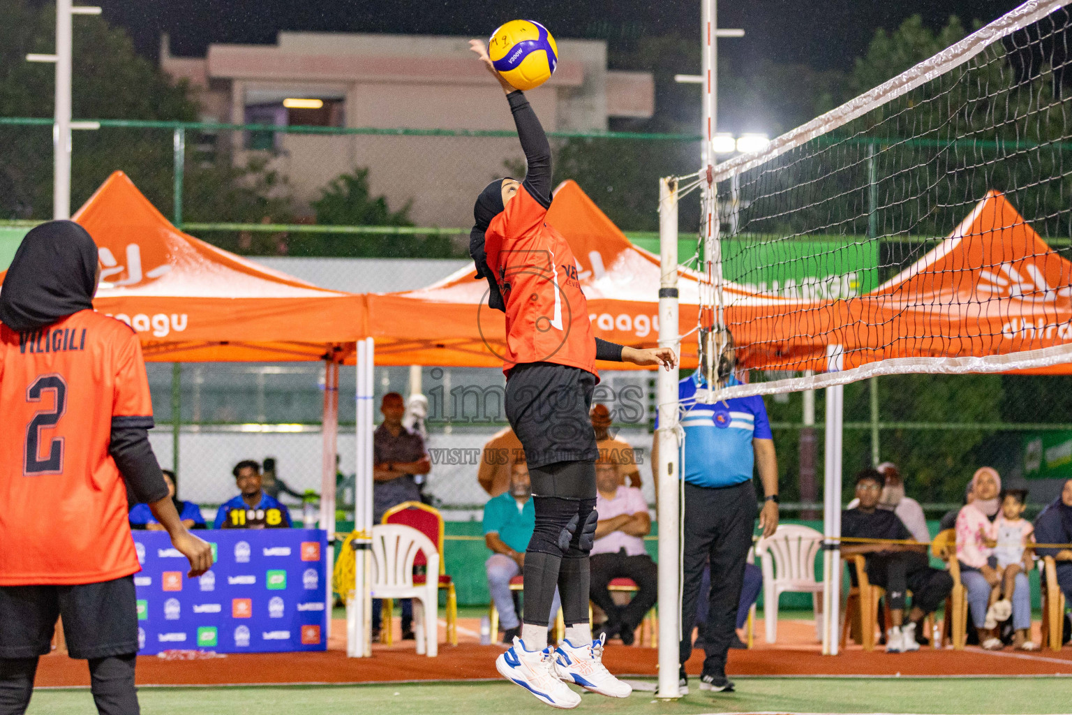 Vilingili Z. Jamiyya vs Alma Sports Club in Milo National Junior Volleyball Championship 2025 Day 2 was held on Sunday, 23rd November 2025 at Ekuveni Turf Court Male', Maldives. Photos: Areef Adam / images.mv