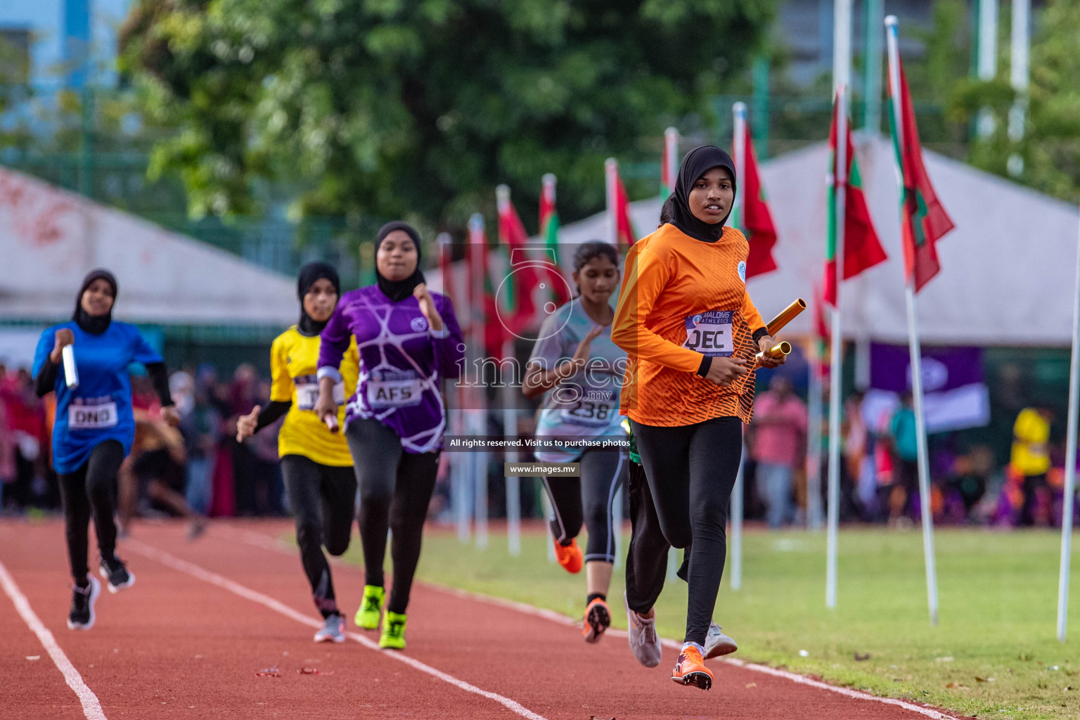 Day 3 of Inter-School Athletics Championship held in Male', Maldives on 25th May 2022. Photos by: Nausham Waheed / images.mv