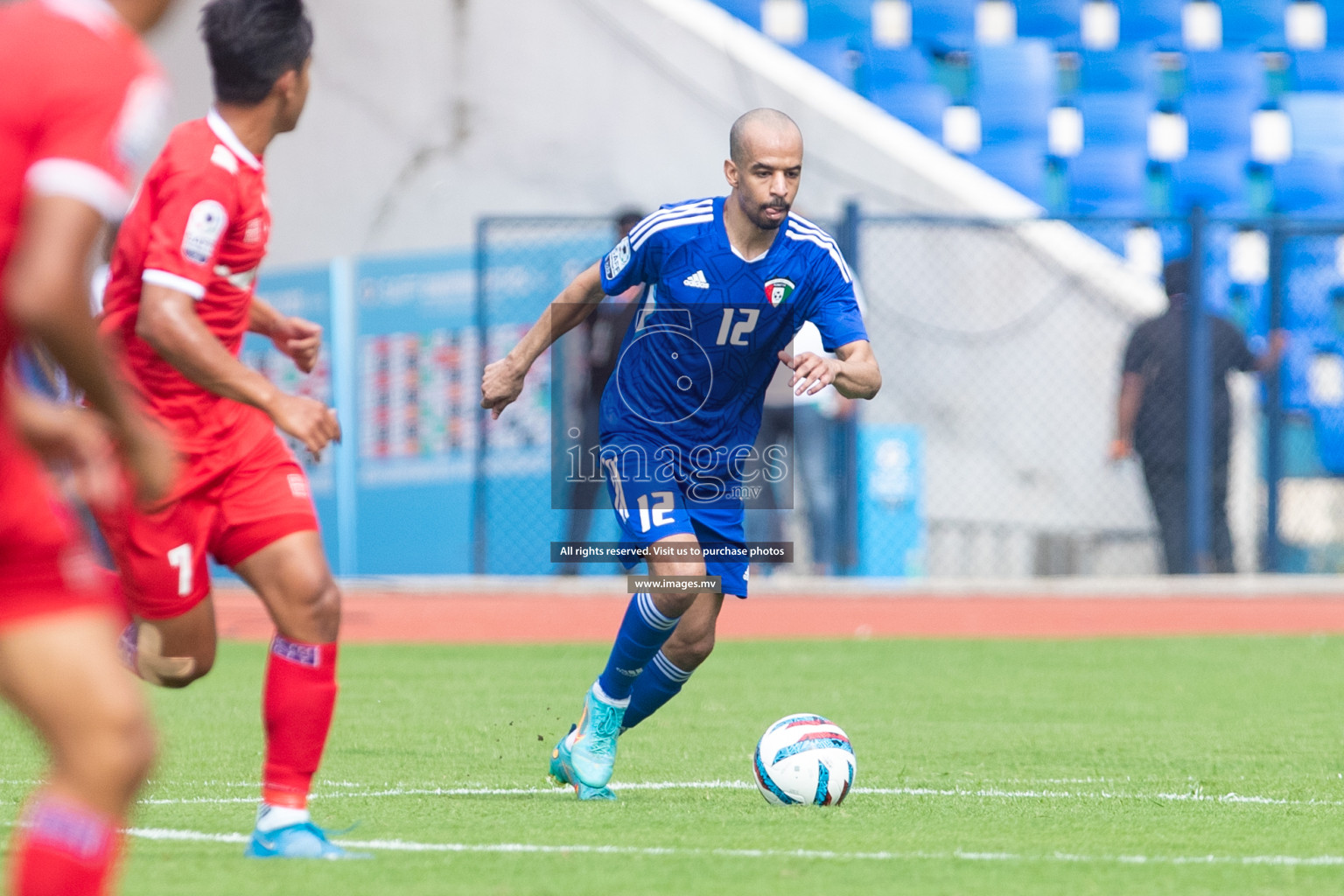 Kuwait vs Nepal in the opening match of SAFF Championship 2023 held in Sree Kanteerava Stadium, Bengaluru, India, on Wednesday, 21st June 2023. Photos: Nausham Waheed / images.mv