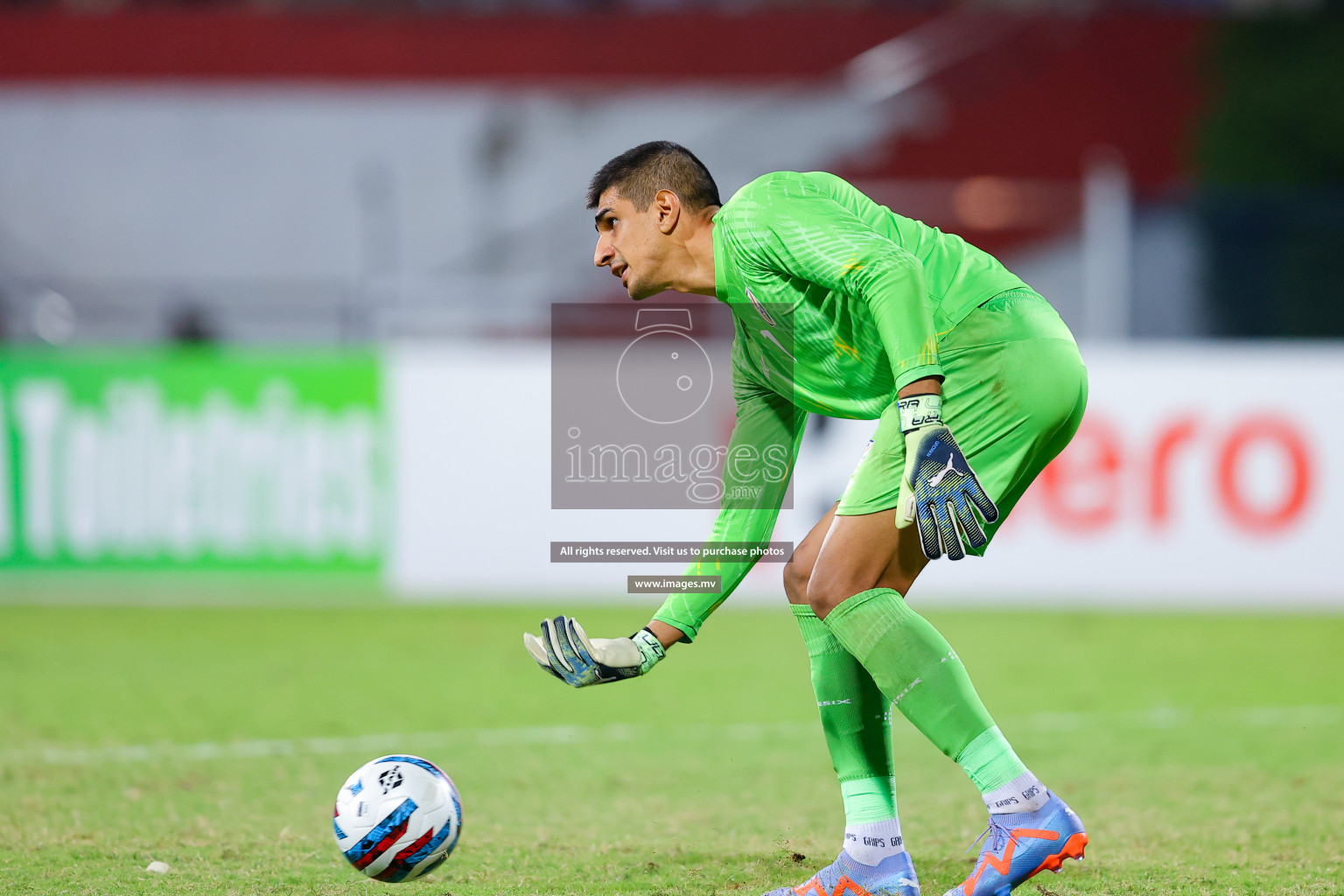 Lebanon vs India in the Semi-final of SAFF Championship 2023 held in Sree Kanteerava Stadium, Bengaluru, India, on Saturday, 1st July 2023. Photos: Nausham Waheed, Hassan Simah / images.mv