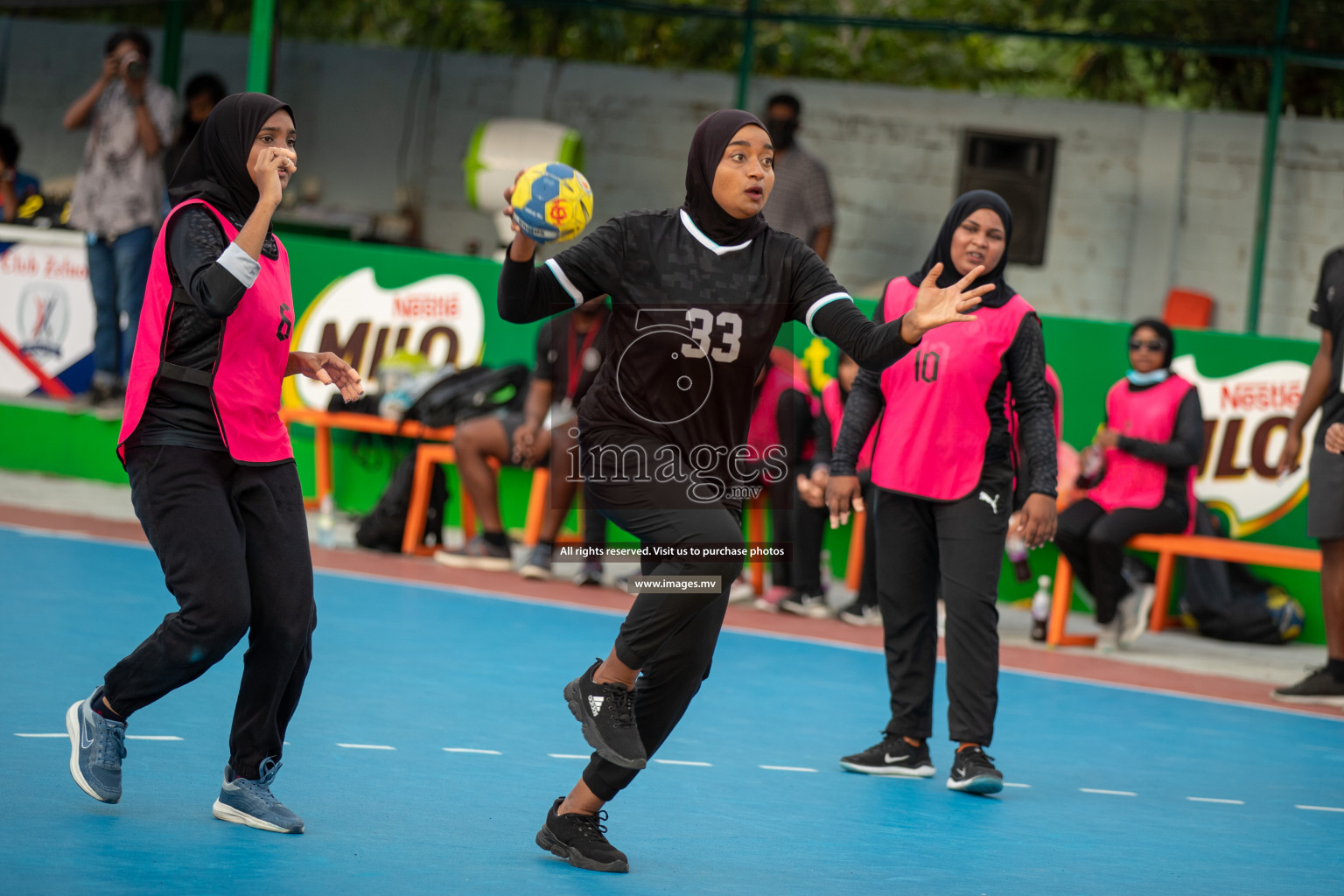 Day 12 of Milo 6th Inter Office Handball Tournament 2022 - Photos by Hassan Simah