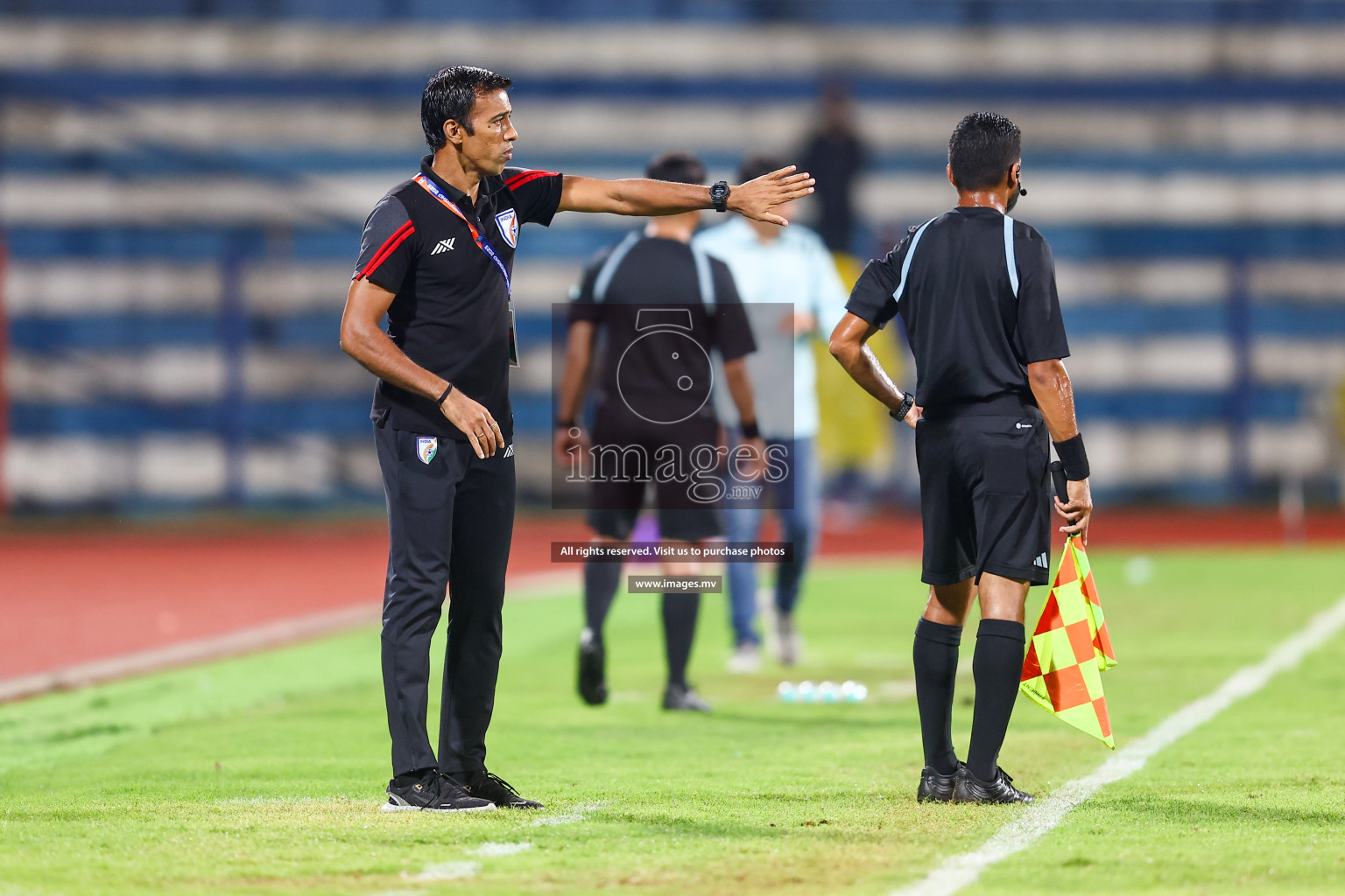 Nepal vs India in SAFF Championship 2023 held in Sree Kanteerava Stadium, Bengaluru, India, on Saturday, 24th June 2023. Photos: Nausham Waheed, Hassan Simah / images.mv