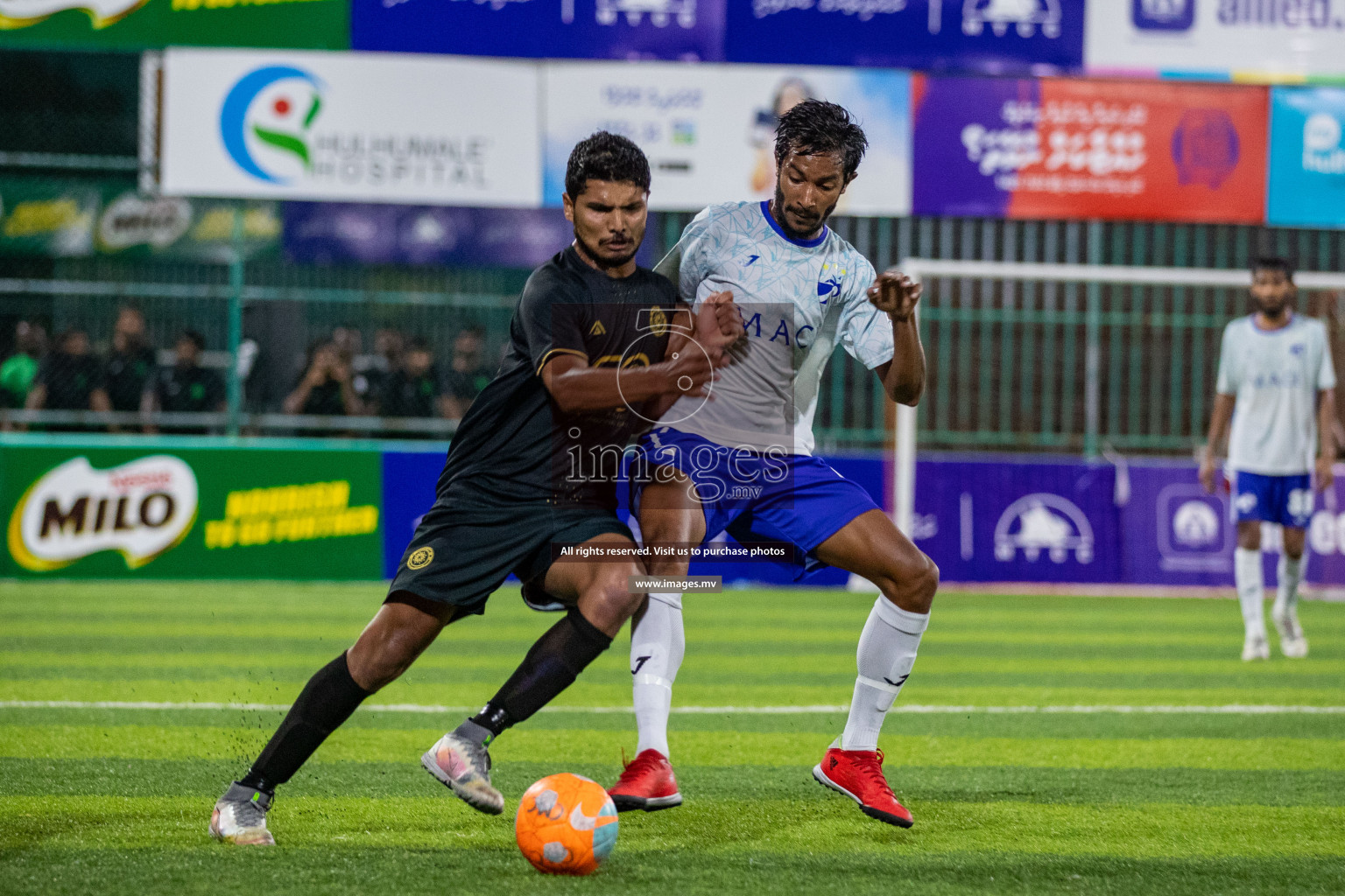 Prison Club vs MACL in the Quarter Finals of Club Maldives 2021 held at Hulhumale;, on 12th December 2021 Photos: Ismail Thoriq / images.mv