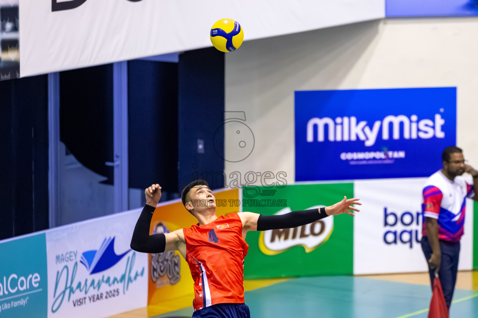 Final of CAVA Champions League 2025 held in Male', Maldives on Wednesday, 23th July 2025 at Social Center Indoor Hall 
Photos By: Mohamed Mahfooz Moosa / images.mv