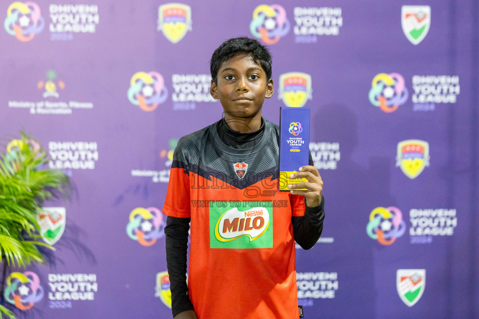 TC vs Valencia  (U12) in Day 5 of Dhivehi Youth League 2024 held at Henveiru Stadium on Friday 29th November 2024. Photos: Shuu Abdul Sattar/ Images.mv