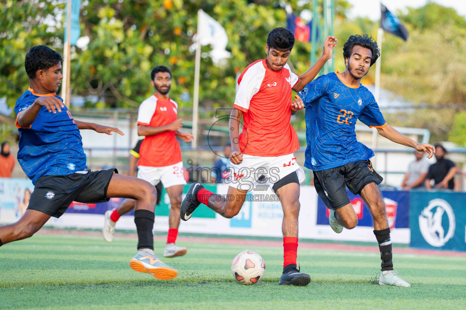 Best VS Youth Academy in Day 3 - Fonadhoo Youth Futsal Challenge 2025 held in Fonadhoo Futsal Stadium, L. Fonadhoo, Maldives on Tuesday, 28th October 2025 Photos: Arif Rasheed / images.mv