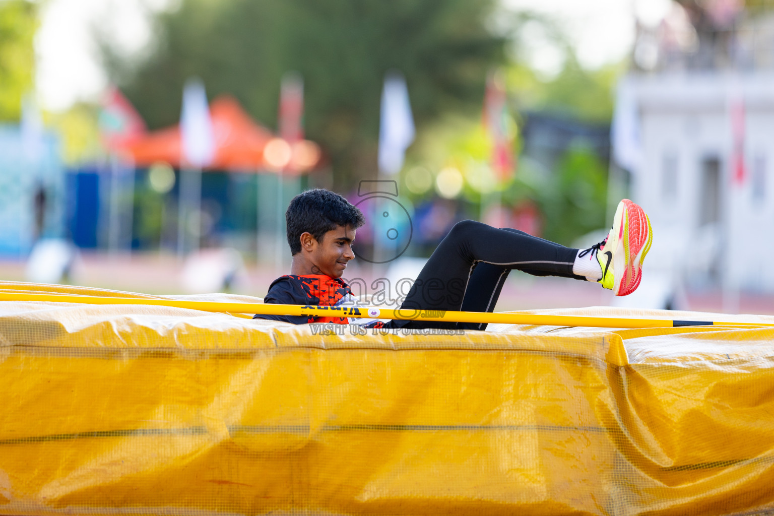 Day 1 of MWSC Interschool Athletics Championships 2024 held in Hulhumale Running Track, Hulhumale, Maldives on Saturday, 9th November 2024. Photos by: Ismail Thoriq / Images.mv