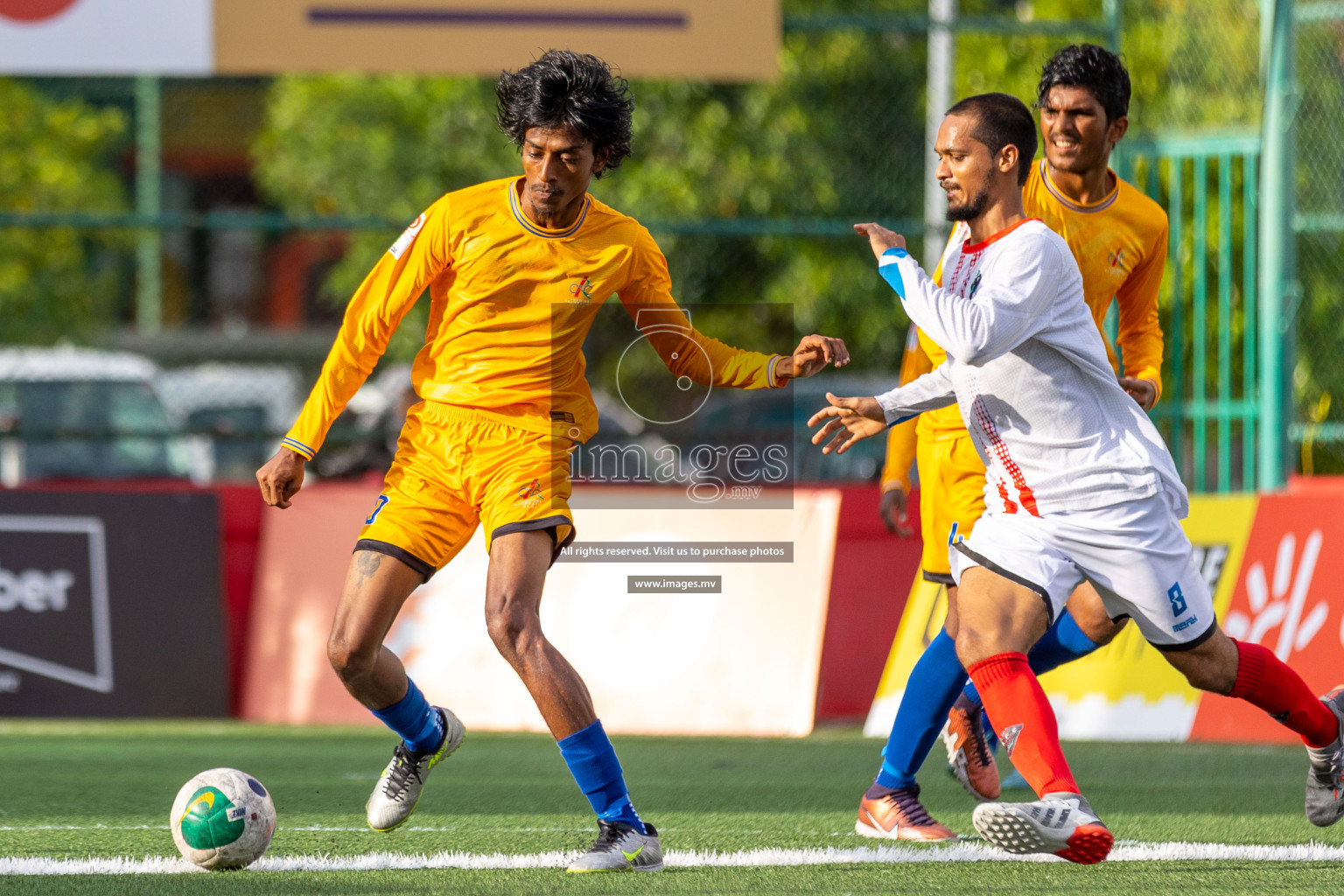 Customs RC vs ERFC in Club Maldives Cup 2023 held in Hulhumale, Maldives, on Monday, 24th July 2023. Photos: Ismail Thoriq / images.mv