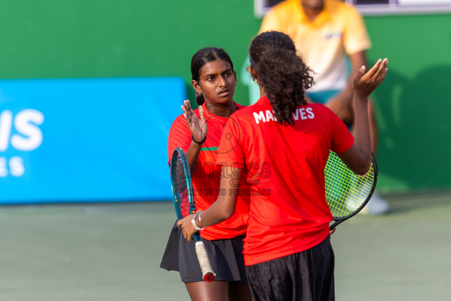 Day 4 of ATF Maldives Junior Open Tennis was held in Male' Tennis Court, Male', Maldives on Thursday, 12th December 2024. Photos: Nausham Waheed/ images.mv