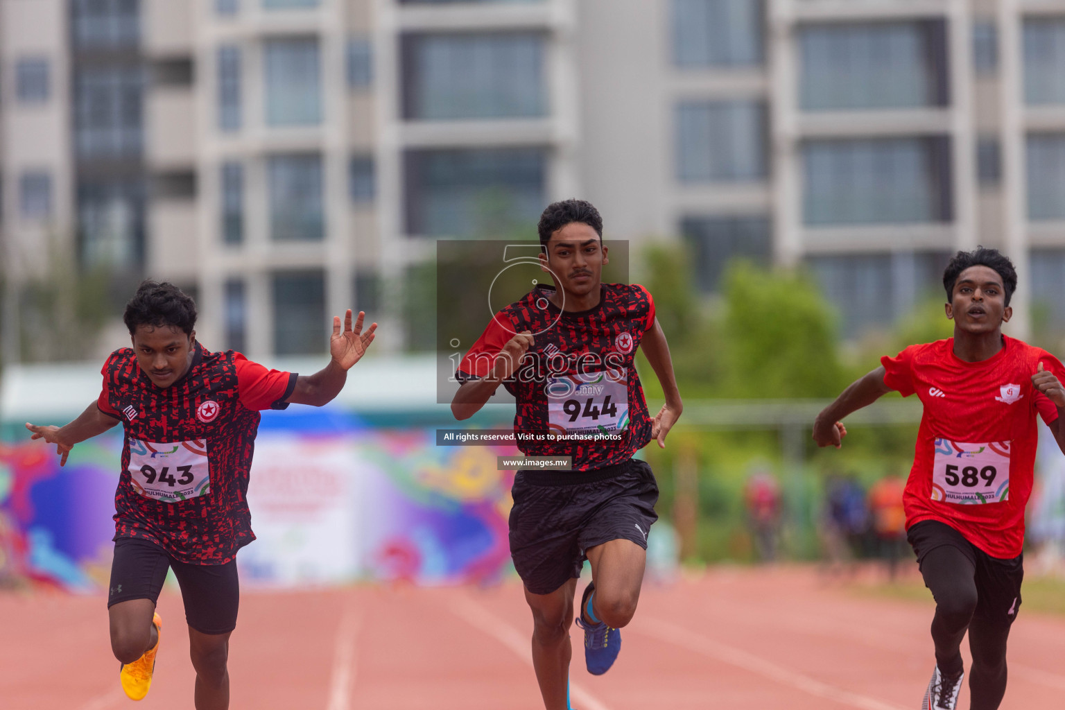 Day three of Inter School Athletics Championship 2023 was held at Hulhumale' Running Track at Hulhumale', Maldives on Tuesday, 16th May 2023. Photos: Shuu / Images.mv