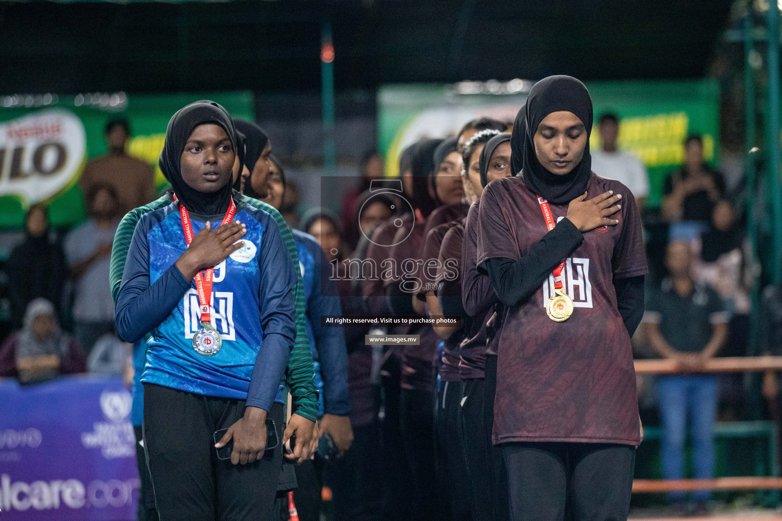 Finals of 6th MILO Handball Maldives Championship 2023, held in Handball ground, Male', Maldives on 10th June 2023 Photos: Nausham waheed / images.mv