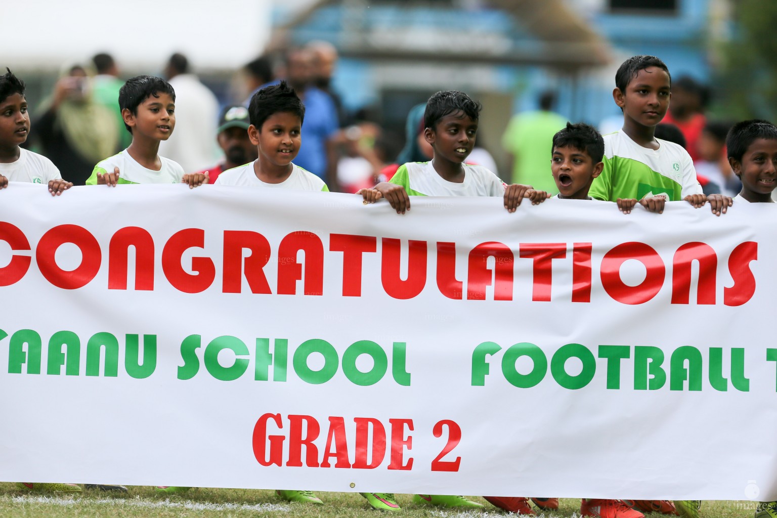 Finals of Milo Kids Football Fiesta in Male', Maldives, Saturday, February 18, 2017.(Images.mv Photo/ Hussain Sinan).