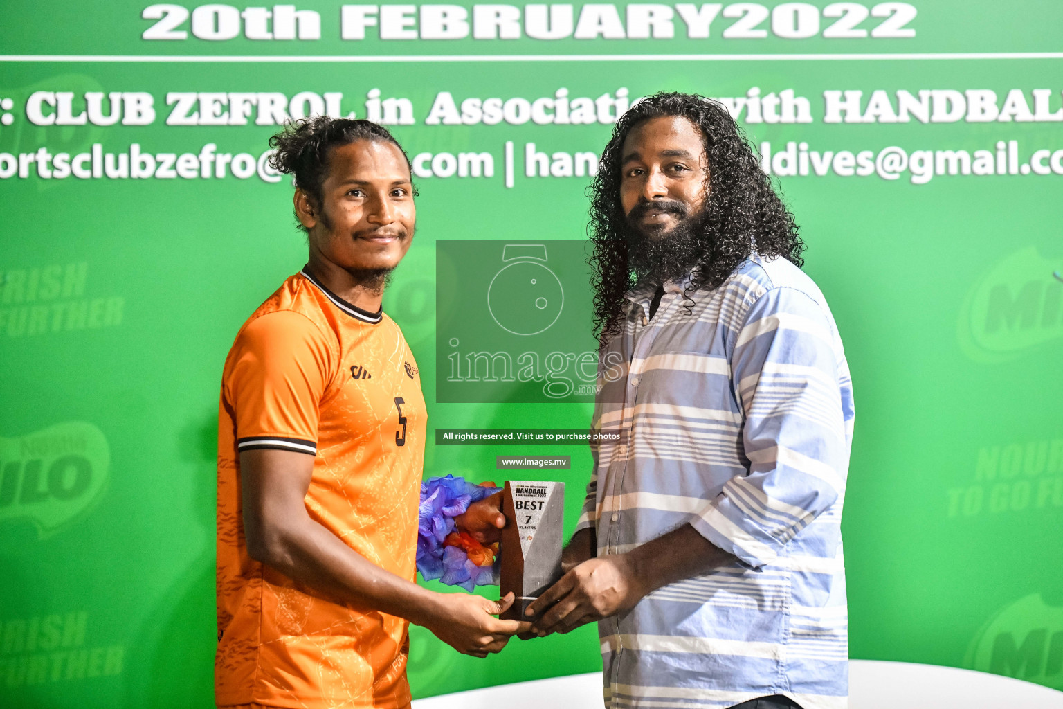 Final of Milo 6th Inter Office Handball Tournament 2022 - Photos by Nausham Waheed