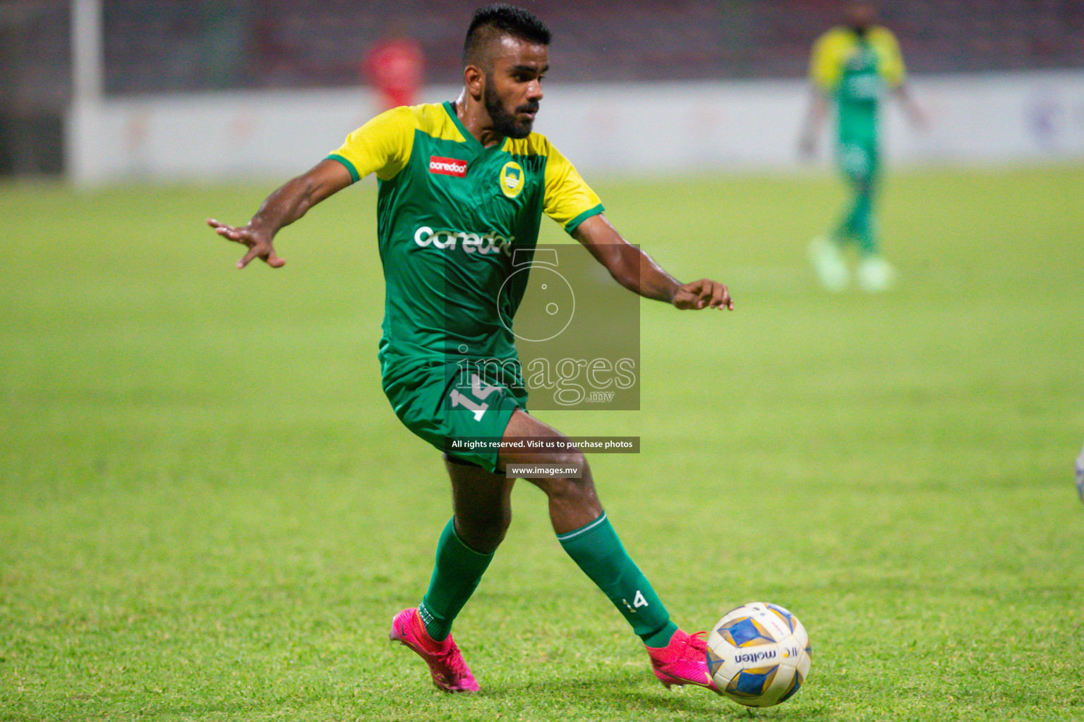 President's Cup 2023 Semi Final - Maziya Sports & Recreation vs Super United Sports, held in National Football Stadium, Male', Maldives  Photos: Mohamed Mahfooz Moosa/ Images.mv