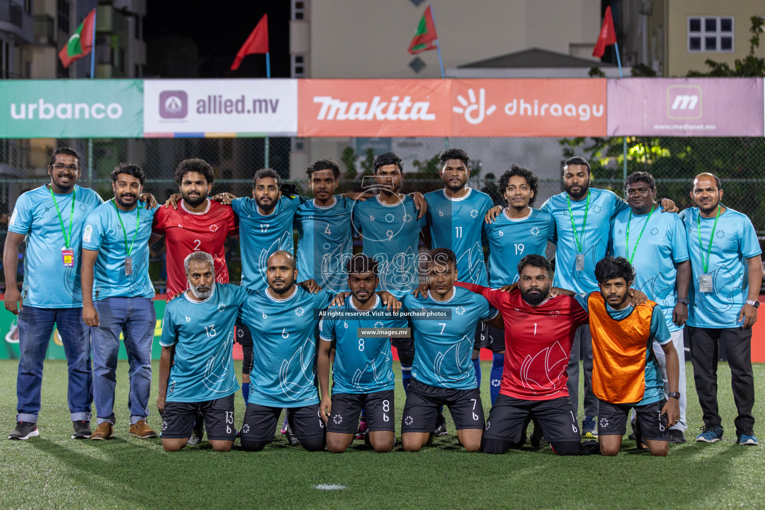 Mira SC vs Umraani Club in Club Maldives Cup Classic 2023 held in Hulhumale, Maldives, on Thursday, 20th July 2023 Photos: Mohamed Mahfooz Moosa / images.mv