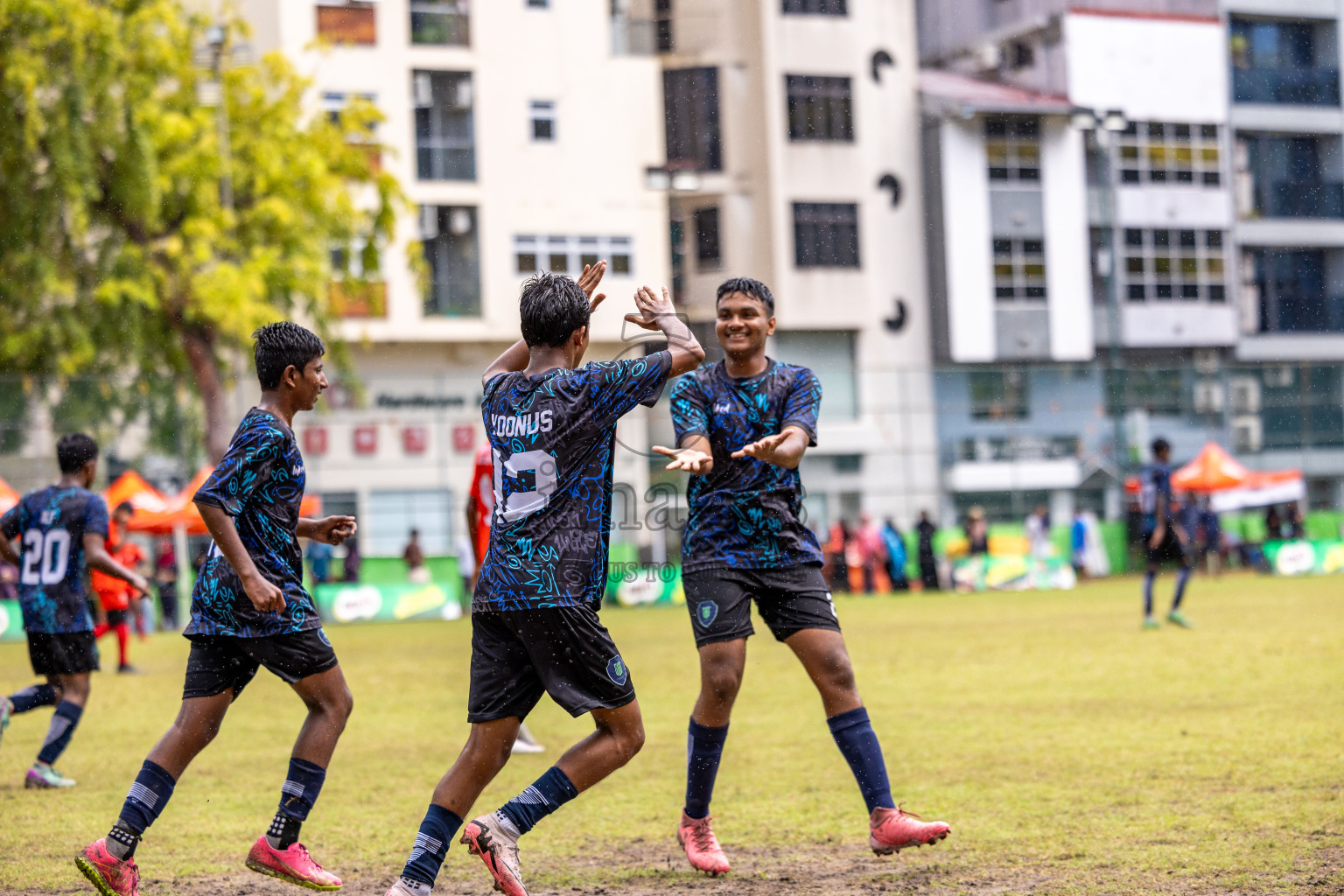 Day 4 of MILO Academy Championship 2024 (U-14) was held in Henveyru Stadium, Male', Maldives on Sunday, 3rd November 2024.
Photos: Ismail Thoriq /  Images.mv