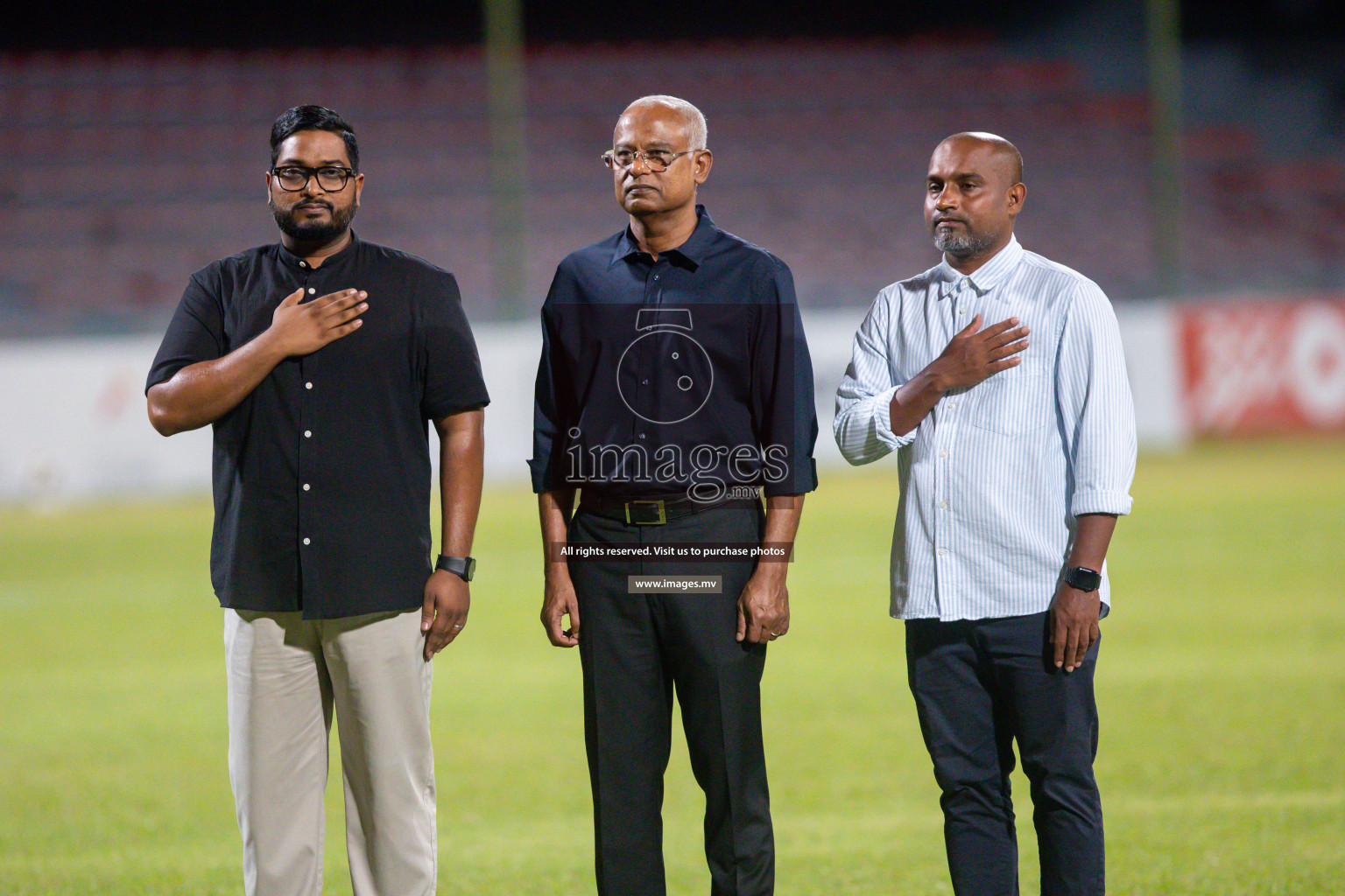 President's Cup 2023 Final - Maziya Sports & Recreation vs Club Eagles, held in National Football Stadium, Male', Maldives  Photos: Mohamed Mahfooz Moosa and Nausham Waheed/ Images.mv