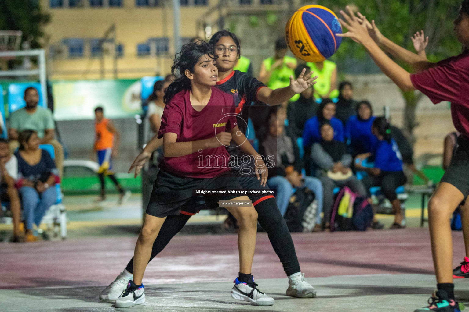 Day2 of Slamdunk by Sosal on 13th April 2023 held in Male'. Photos: Nausham waheed /images.mv