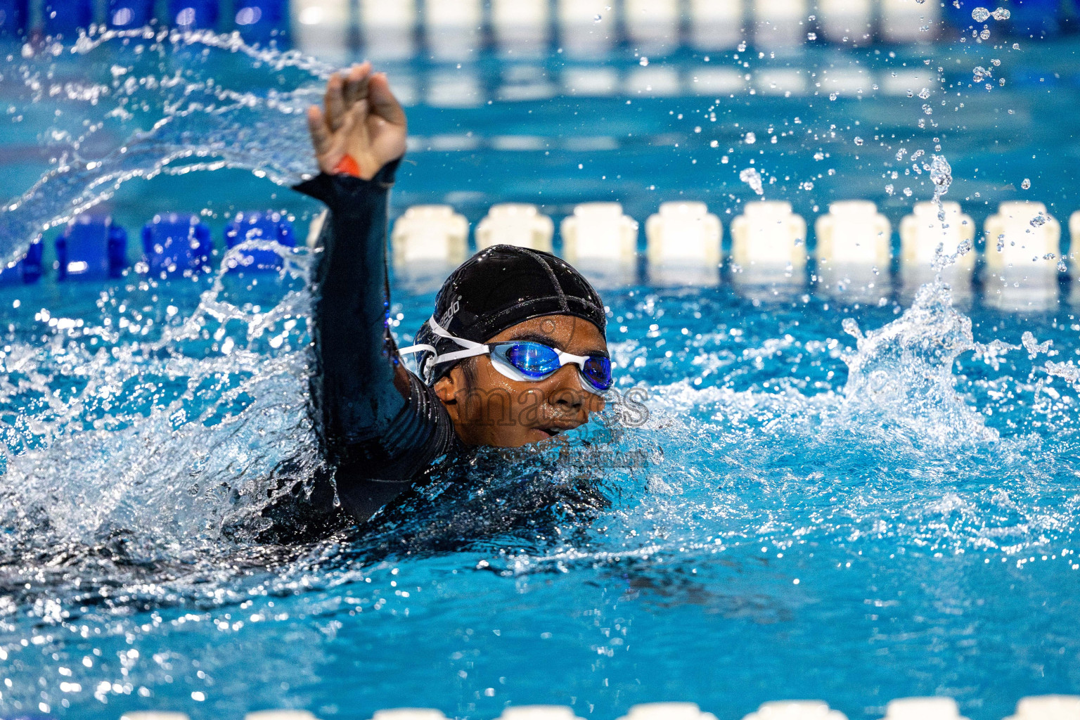 Day 4 of BML 5th National Swimming Kids Festival 2024 held in Hulhumale', Maldives on Thursday, 21st November 2024. Photos: Nausham Waheed / images.mv