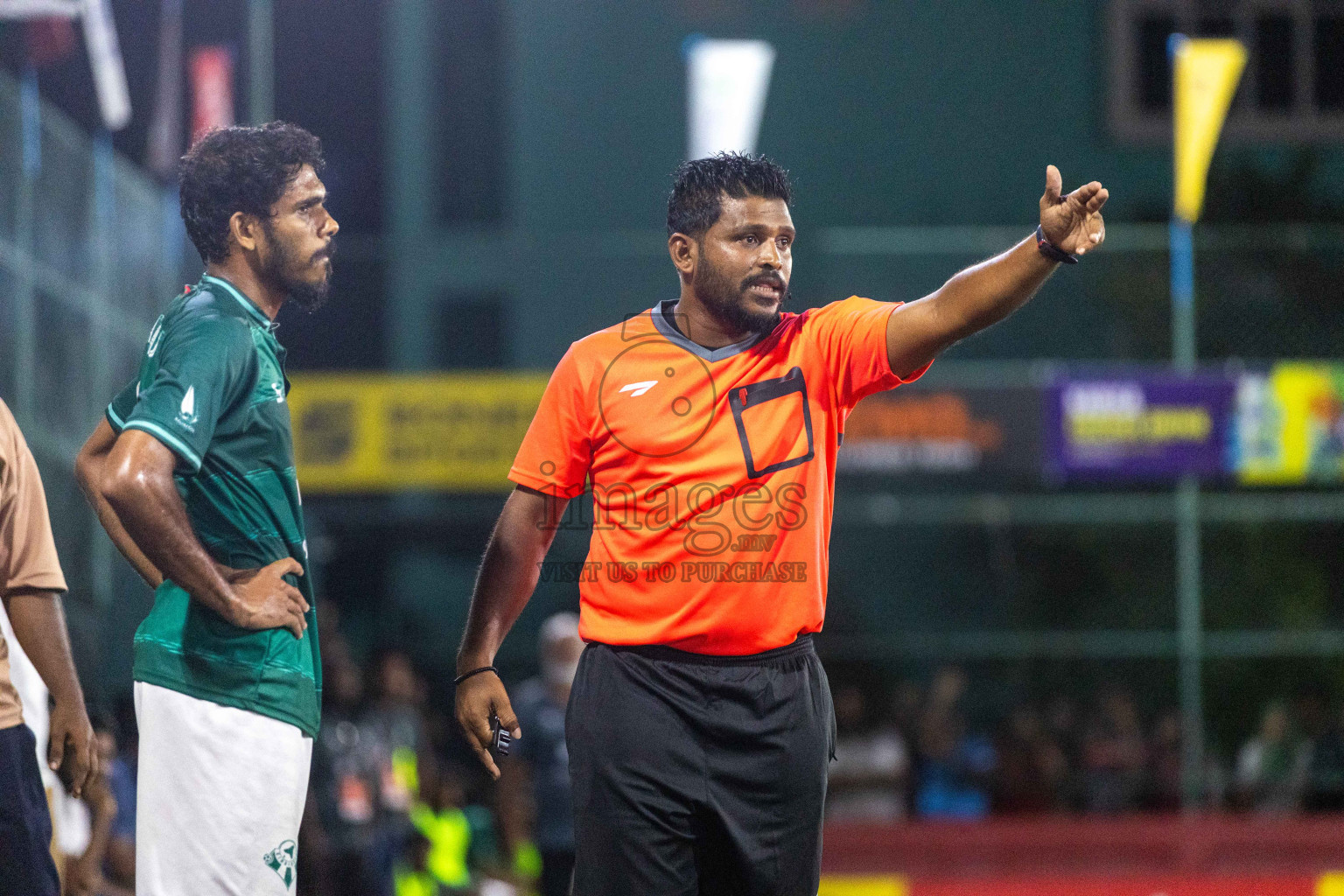 Th Omadhoo vs Th Kinbidhoo in Day 20 of Golden Futsal Challenge 2024 was held on Saturday , 3rd February 2024 in Hulhumale', Maldives Photos: Nausham Waheed / images.mv