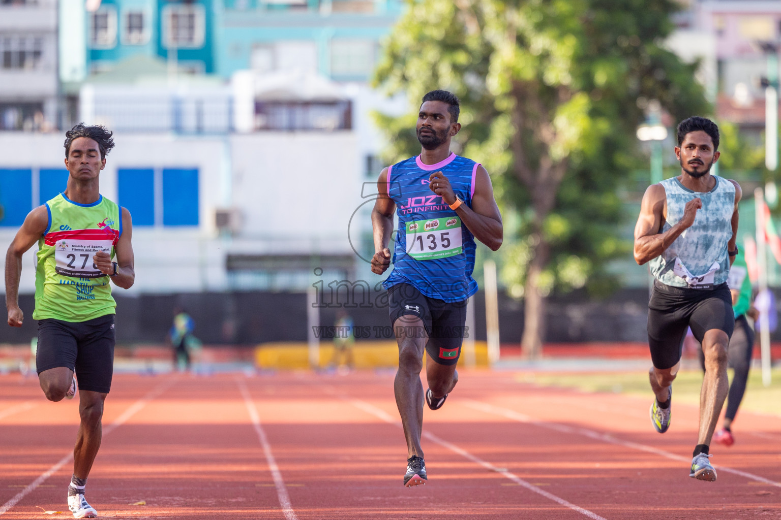 Day 1 of 33rd National Athletics Championship was held in Ekuveni Track at Male', Maldives on Thursday, 5th September 2024. Photos: Shuu Abdul Sattar / images.mv