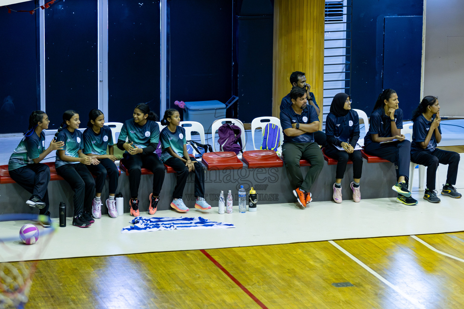 Day 1 of Inter-School Netball Tournament 2025 was held in Social Center Indoor Hall on Saturday, 18th October 2025. Photos: Areef Adam / images.mv