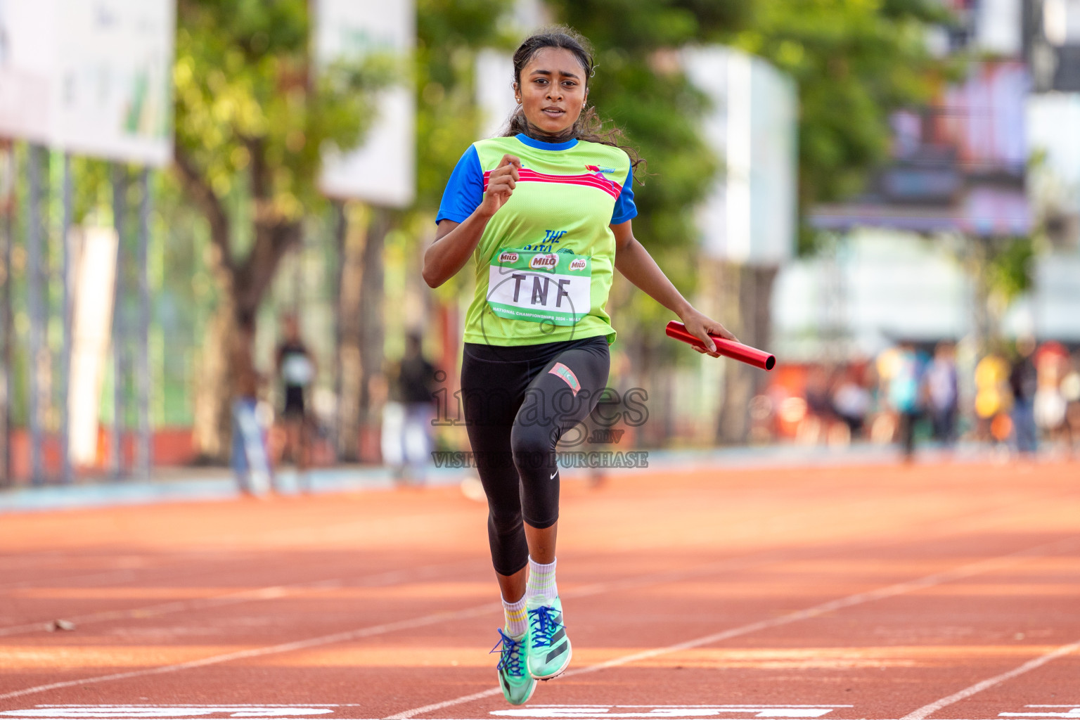 Day 3 of 33rd National Athletics Championship was held in Ekuveni Track at Male', Maldives on Saturday, 7th September 2024. Photos: Suaadh Abdul Sattar / images.mv