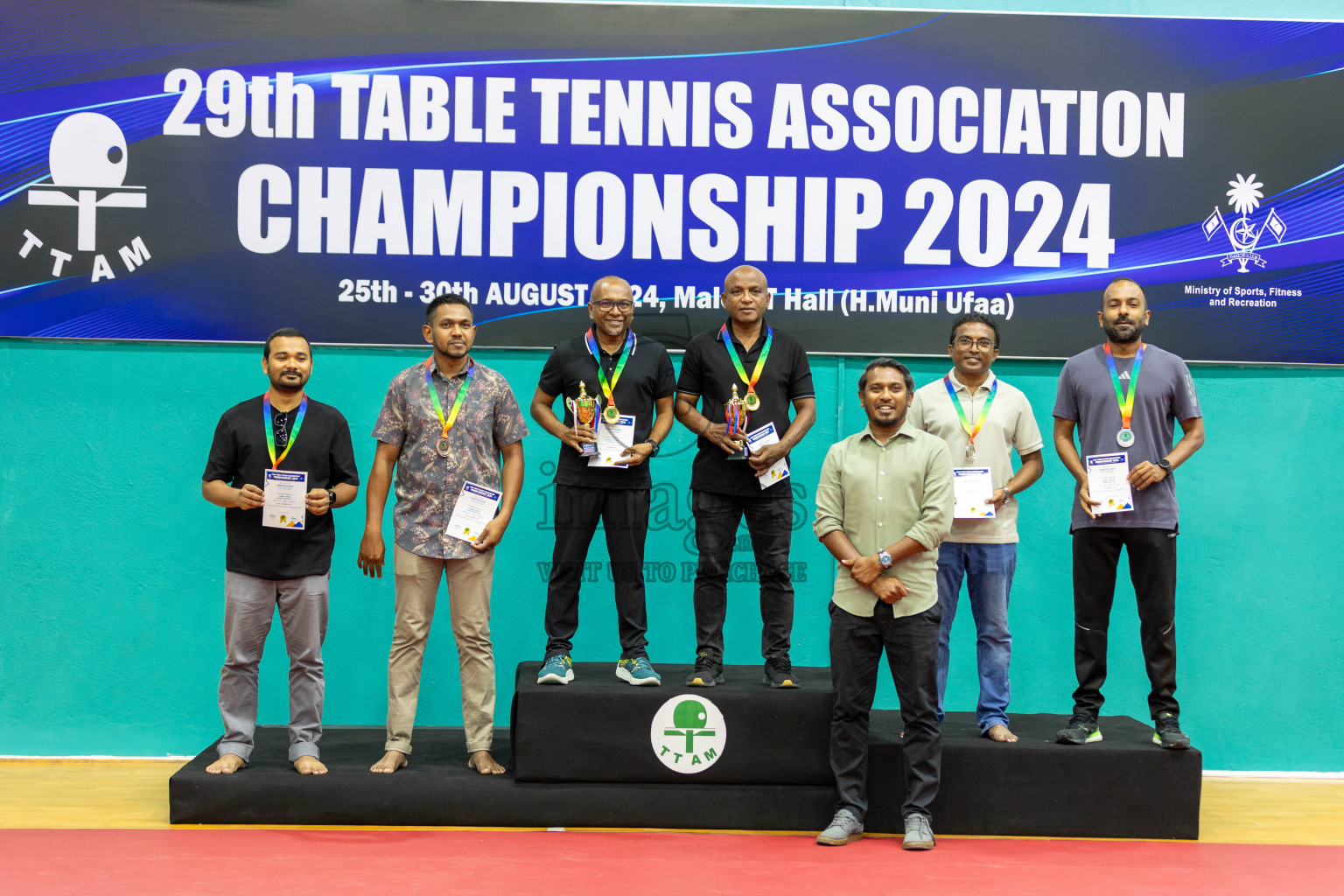 29th Table Tennis Association Championship 2024, 30th August 2024 at Male'TT Hall,Photos by Shuu Abdul Sattar