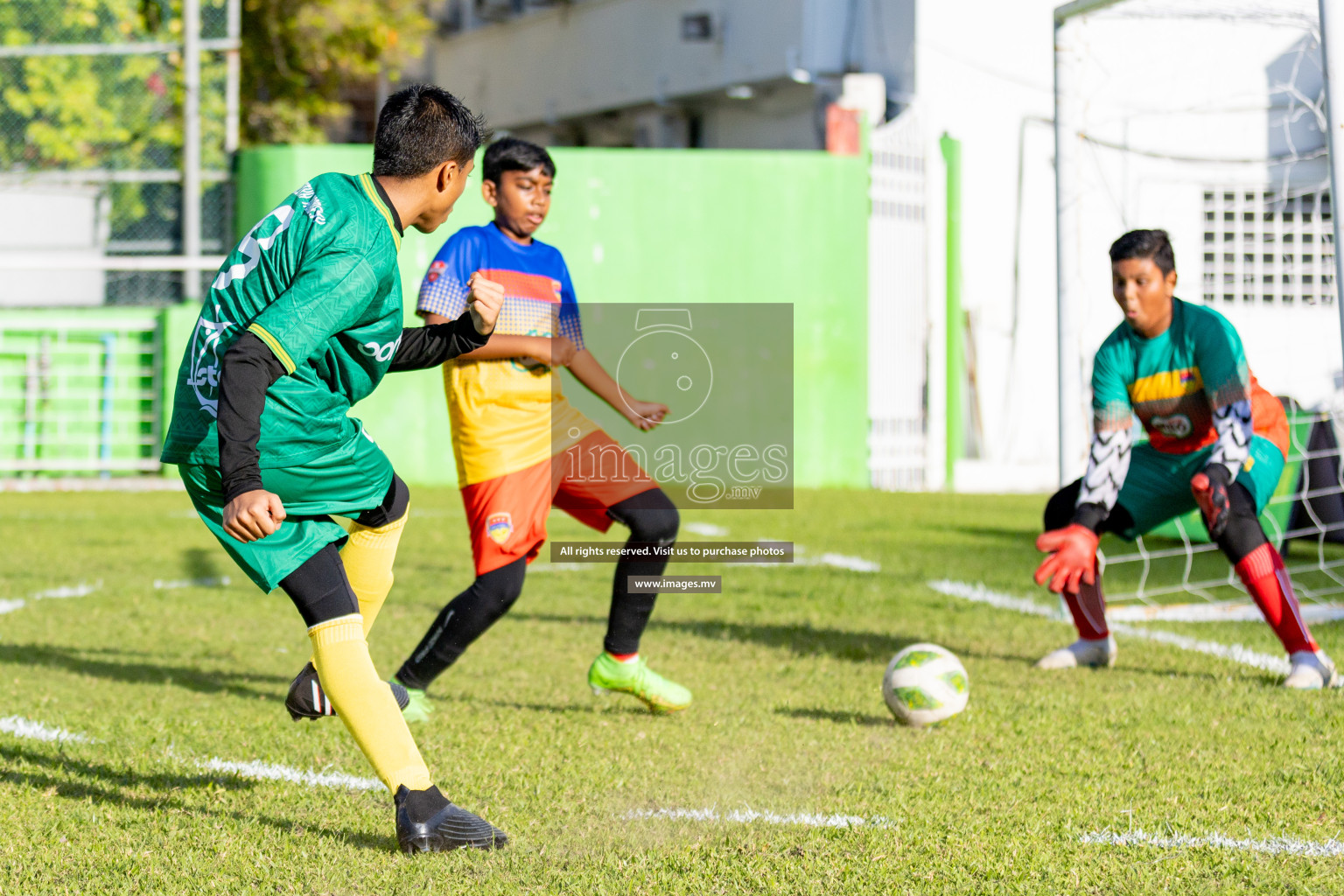 Day 1 of MILO Academy Championship 2023 (U12) was held in Henveiru Football Grounds, Male', Maldives, on Friday, 18th August 2023.