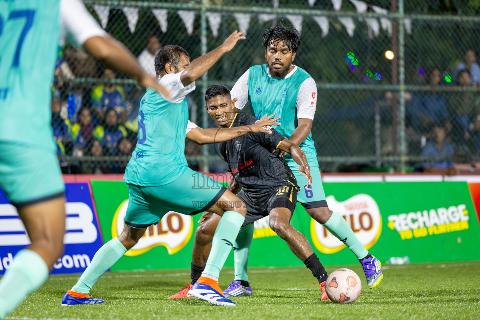 DSC vs CIM in Day 4 of Club Maldives Cup 2025 was held in Rehendi Futsal Ground, Hulhumale', Maldives on Thursday, 2nd October 2025. Photos: Mohamed Mahfooz Moosa / images.mv
