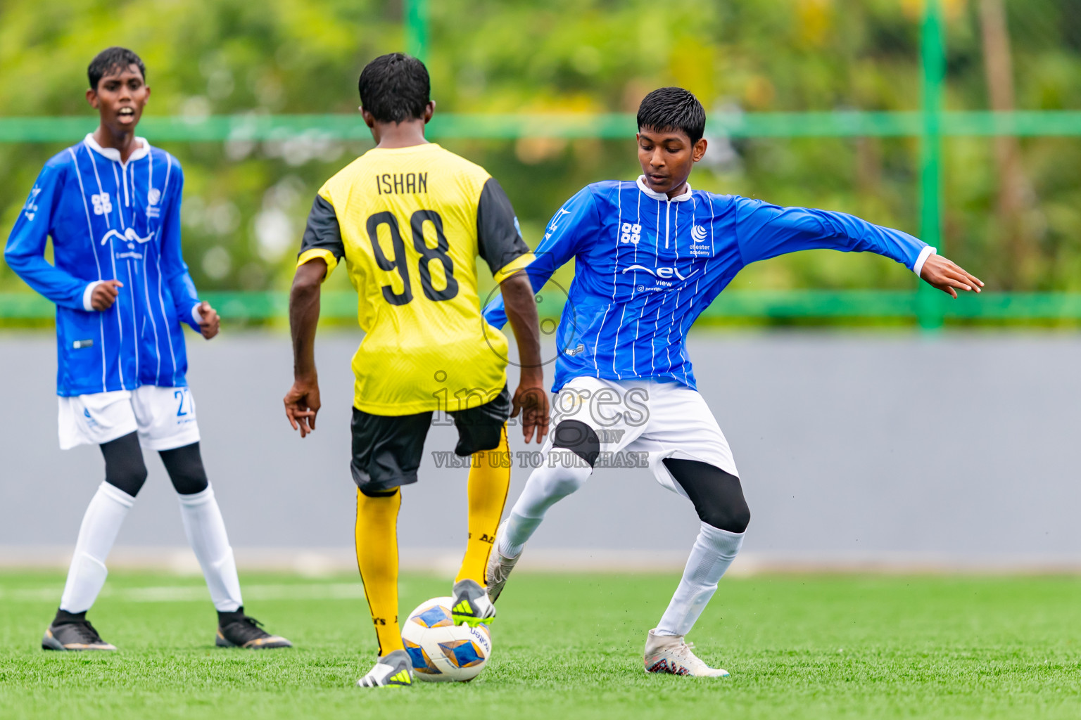 Chester Academy vs Kanmathi Juniorsfrom Manadhoo Council Cup 2024 in N Manadhoo Maldives on Friday, 16th February 2023. Photos: Nausham Waheed / images.mv