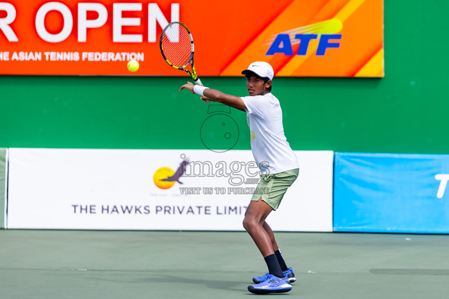 Day 5 of ATF Maldives Junior Open Tennis was held in Male' Tennis Court, Male', Maldives on Monday, 16th December 2024. Photos: Nausham Waheed/ images.mv