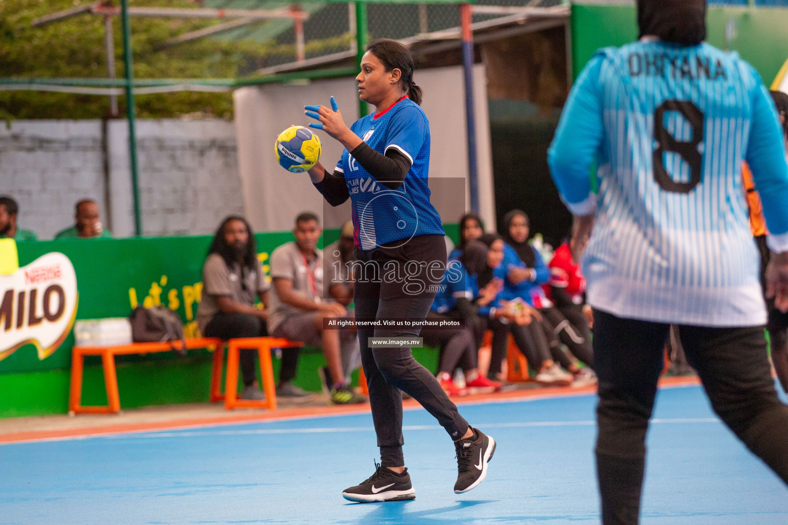 Milo 8th National Handball Tournament Day3, 17th December 2021, at Handball Ground, Male', Maldives. Photos by Shuu Abdul Sattar