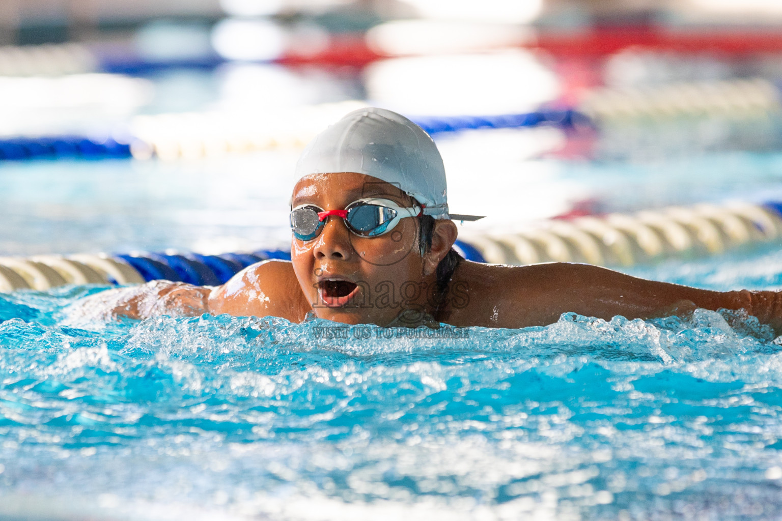 Day 6 of 4th National Kids Swimming Festival 2023 on 6th December 2023, held in Hulhumale', Maldives Photos: Nausham Waheed / Images.mv