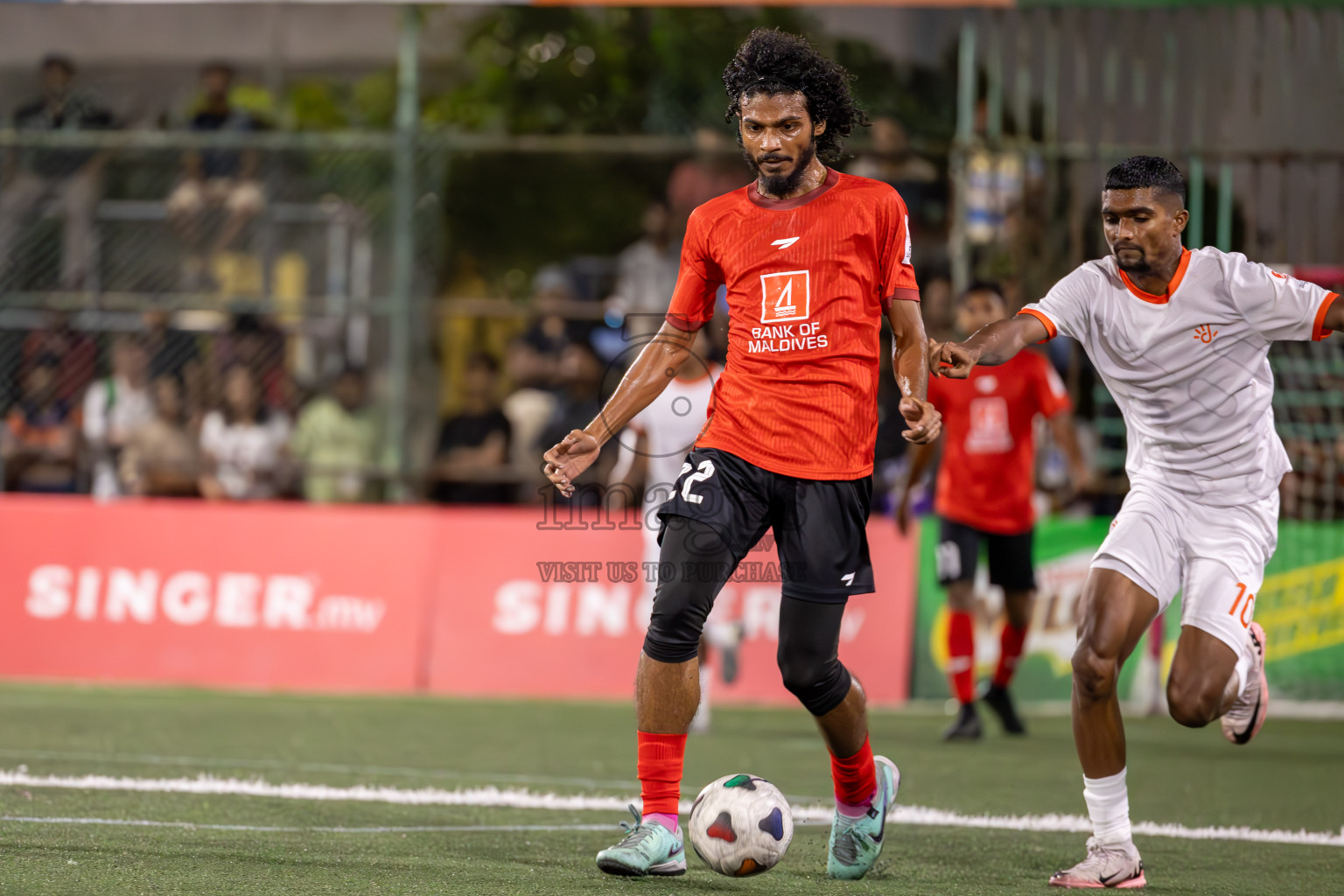 United BML vs Dhiraagu in Round of 16 of Club Maldives Cup 2024 held in Rehendi Futsal Ground, Hulhumale', Maldives on Tuesday, 8th October 2024. Photos: Ismail Thoriq / images.mv