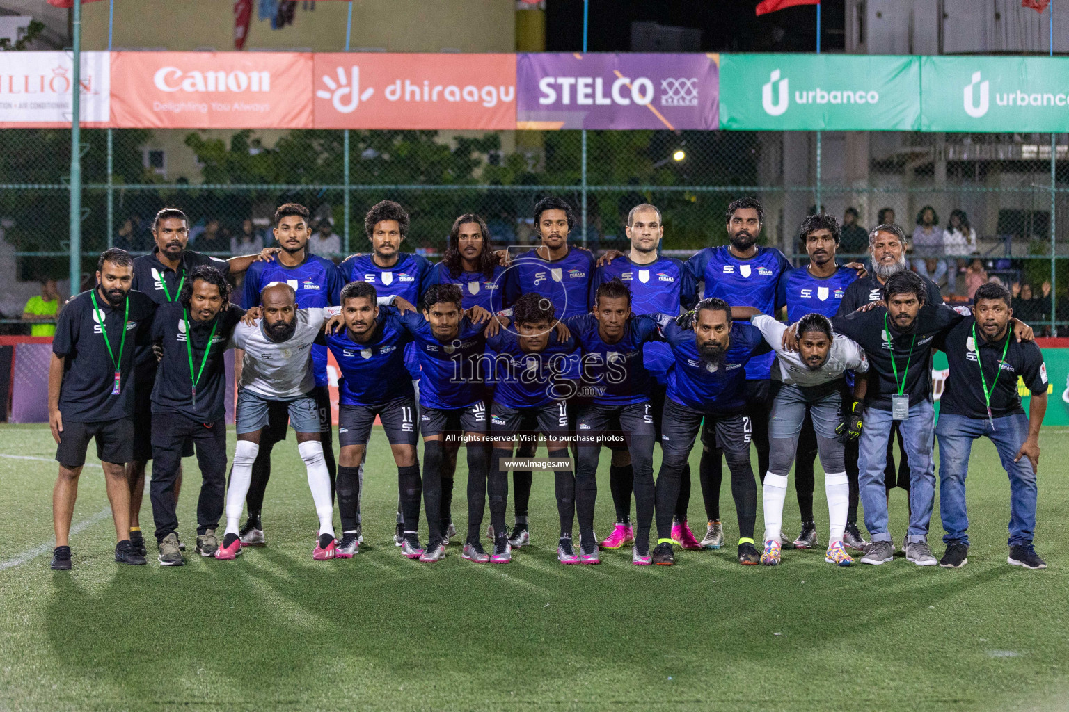 Team Fenaka vs Club AVSEC in Club Maldives Cup 2023 held in Hulhumale, Maldives, on Tuesday, 18th July 2023 Photos: Nausham Waheed / images.mv