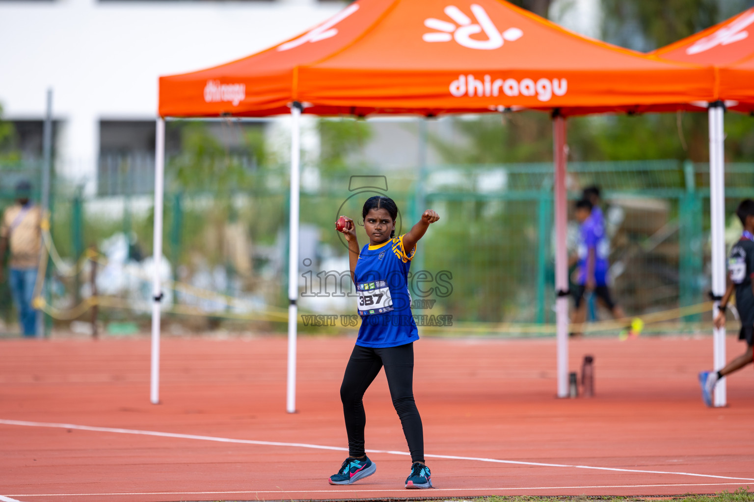 Day 1 of MWSC Interschool Athletics Championships 2024 held in Hulhumale Running Track, Hulhumale, Maldives on Saturday, 9th November 2024. Photos by: Ismail Thoriq / Images.mv