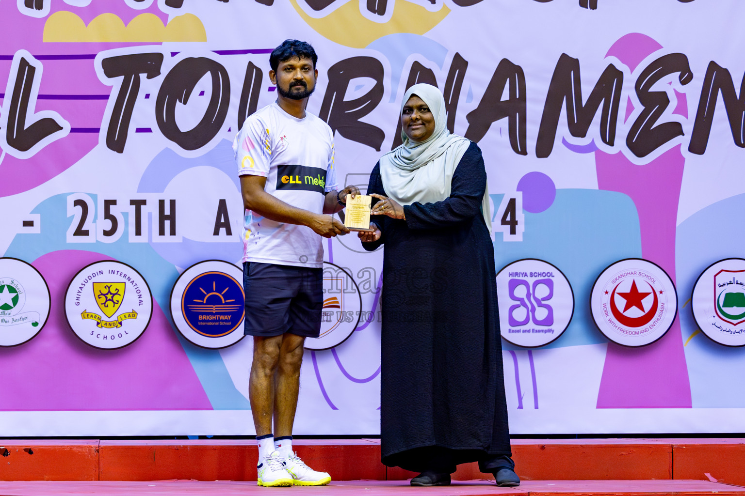 Closing Ceremony of Inter-school Netball Tournament held in Social Center at Male', Maldives on Monday, 26th August 2024. Photos: Hassan Simah / images.mv