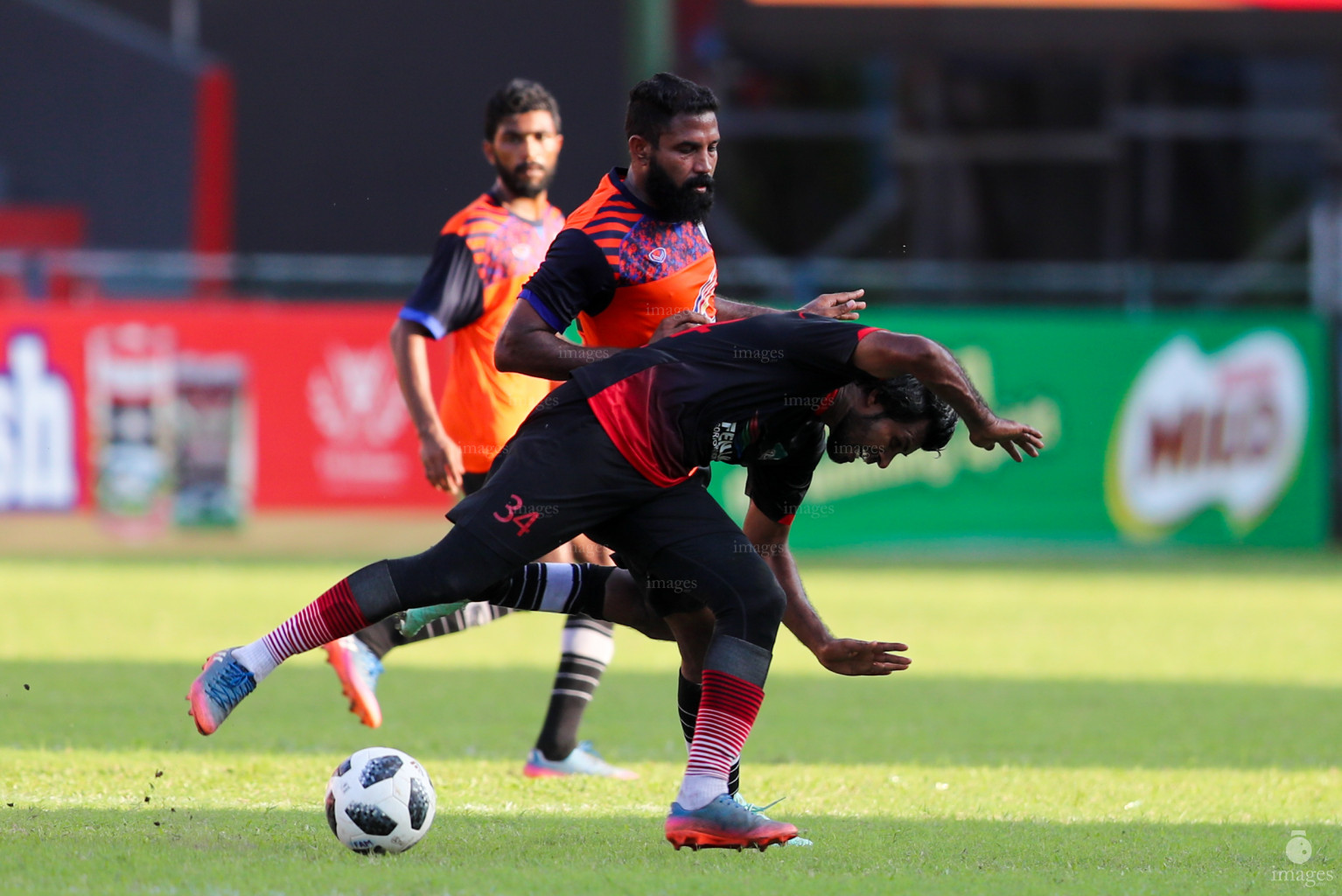 Dhiraagu Dhivehi Premier League 2018 - Eagles vs Foakaidhoo in Male, Maldives, Thursday November 7, 2018. (Images.mv Photo/ Suadh Abdul Sattar)