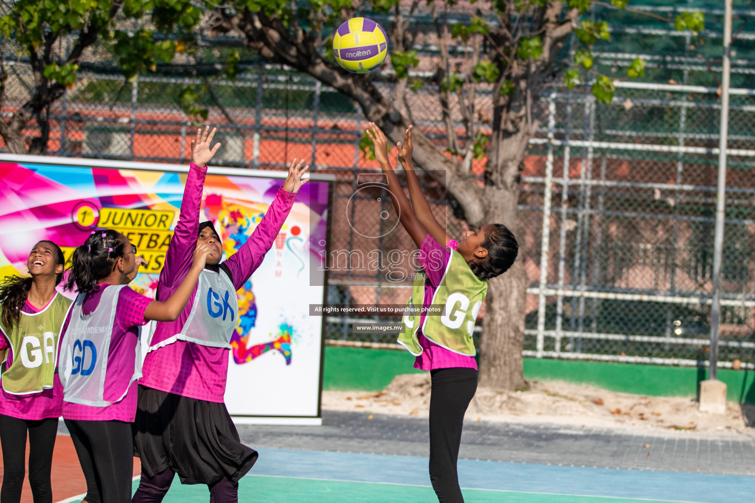 Day 8 of Junior Netball Championship 2022 on 11th March 2022 held in Male', Maldives. Photos by Nausham Waheed & Hassan Simah