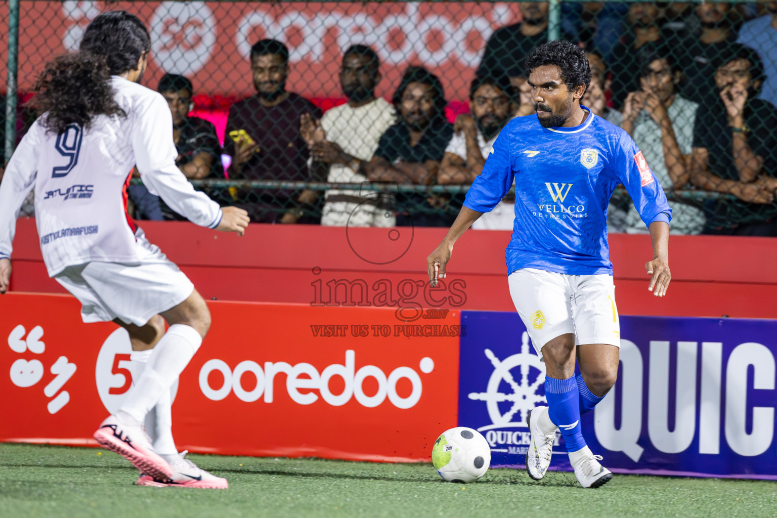GA Dhevvadhoo vs GA Kolamaafushi in Day 8 of Golden Futsal Challenge 2025 was held on Sunday, 12th January 2025, in Hulhumale', Maldives
Photos: Ismail Thoriq / images.mv